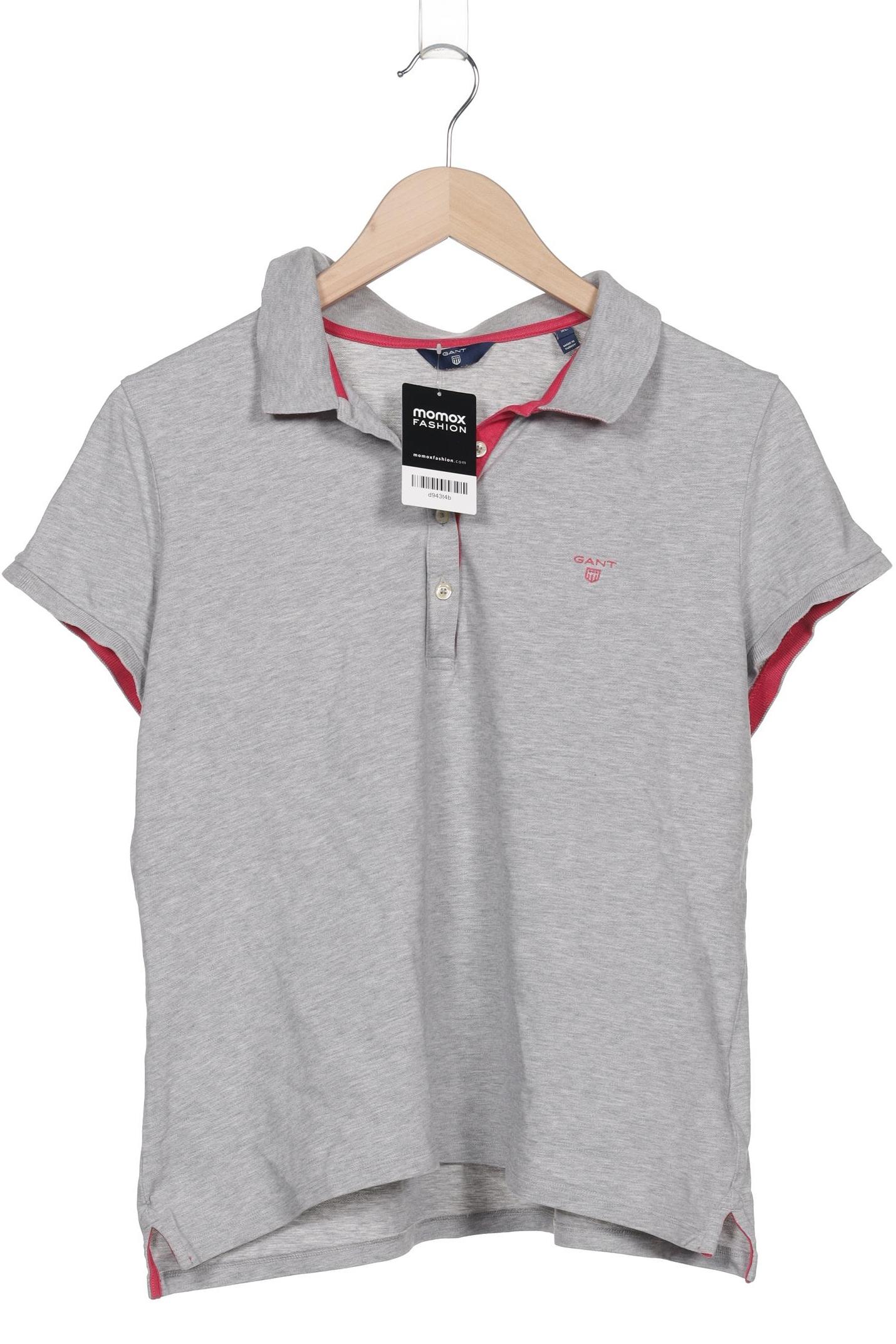 

Gant Damen Poloshirt, grau, Gr. 44