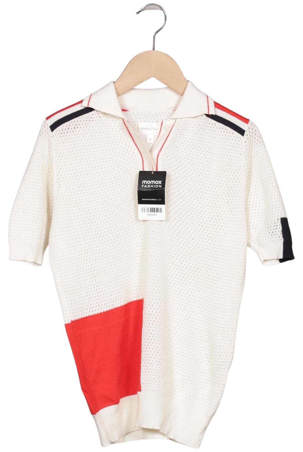 

Gant Damen Poloshirt, cremeweiß, Gr. 34