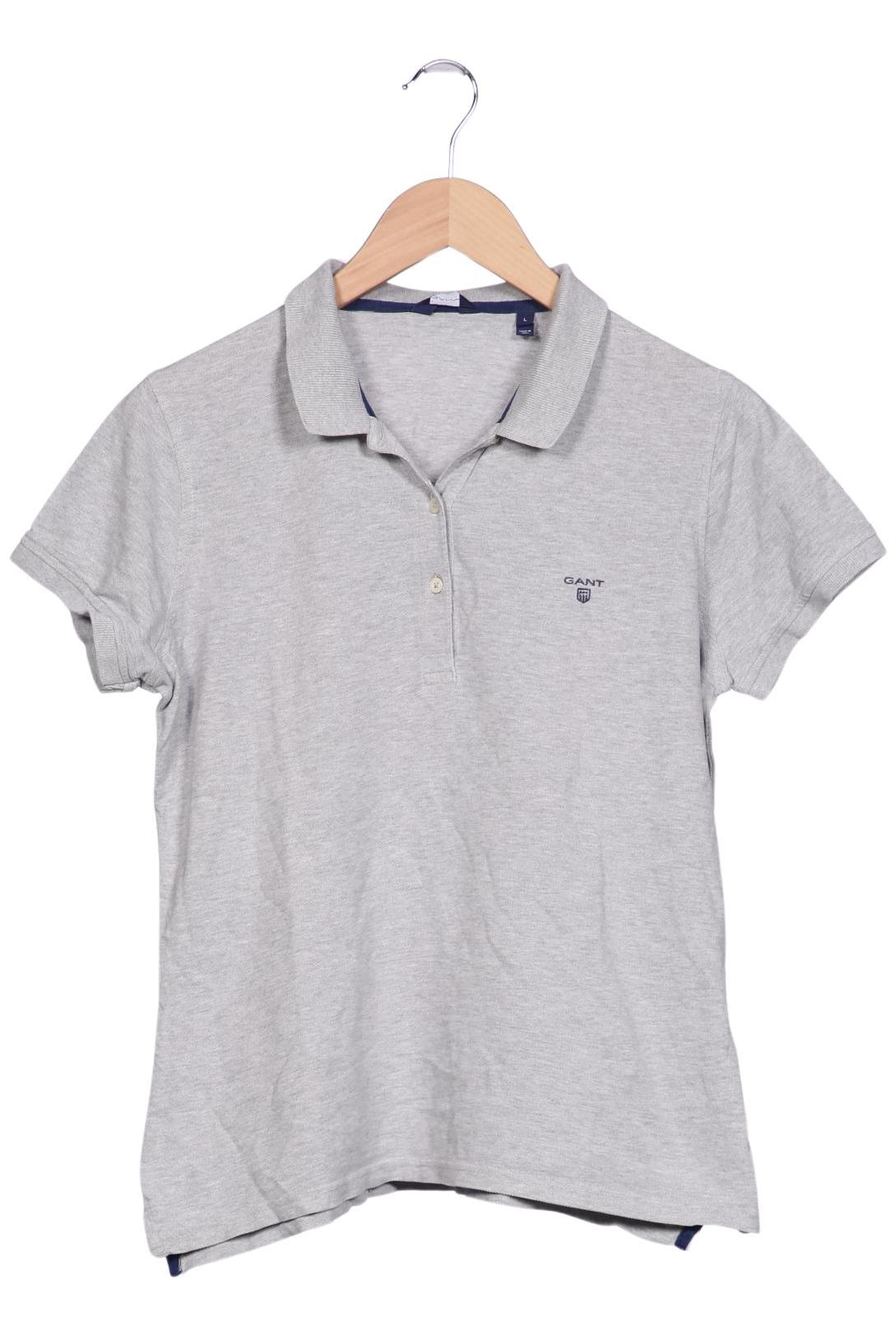 

Gant Damen Poloshirt, grau, Gr. 42