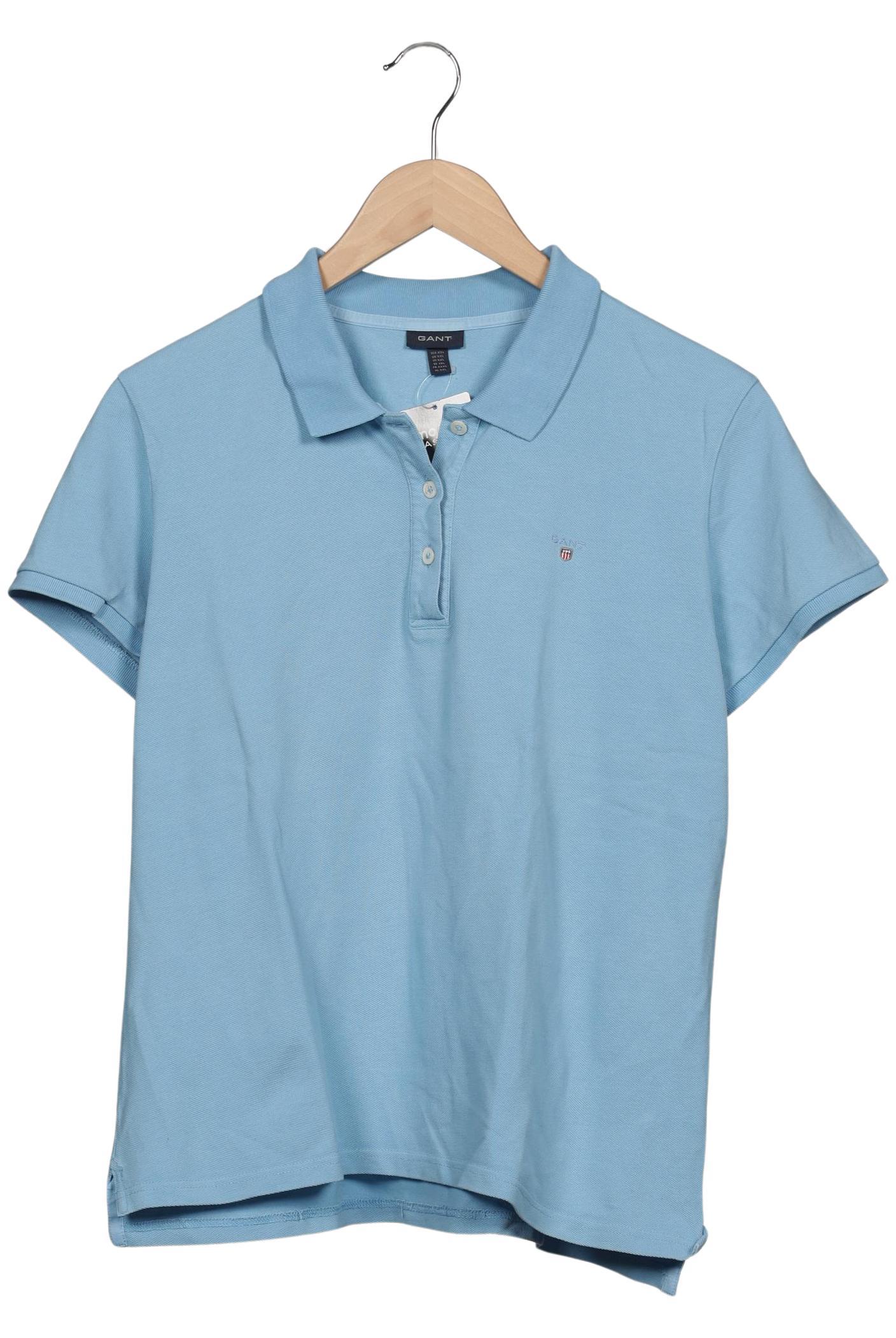 

Gant Damen Poloshirt, hellblau, Gr. 46