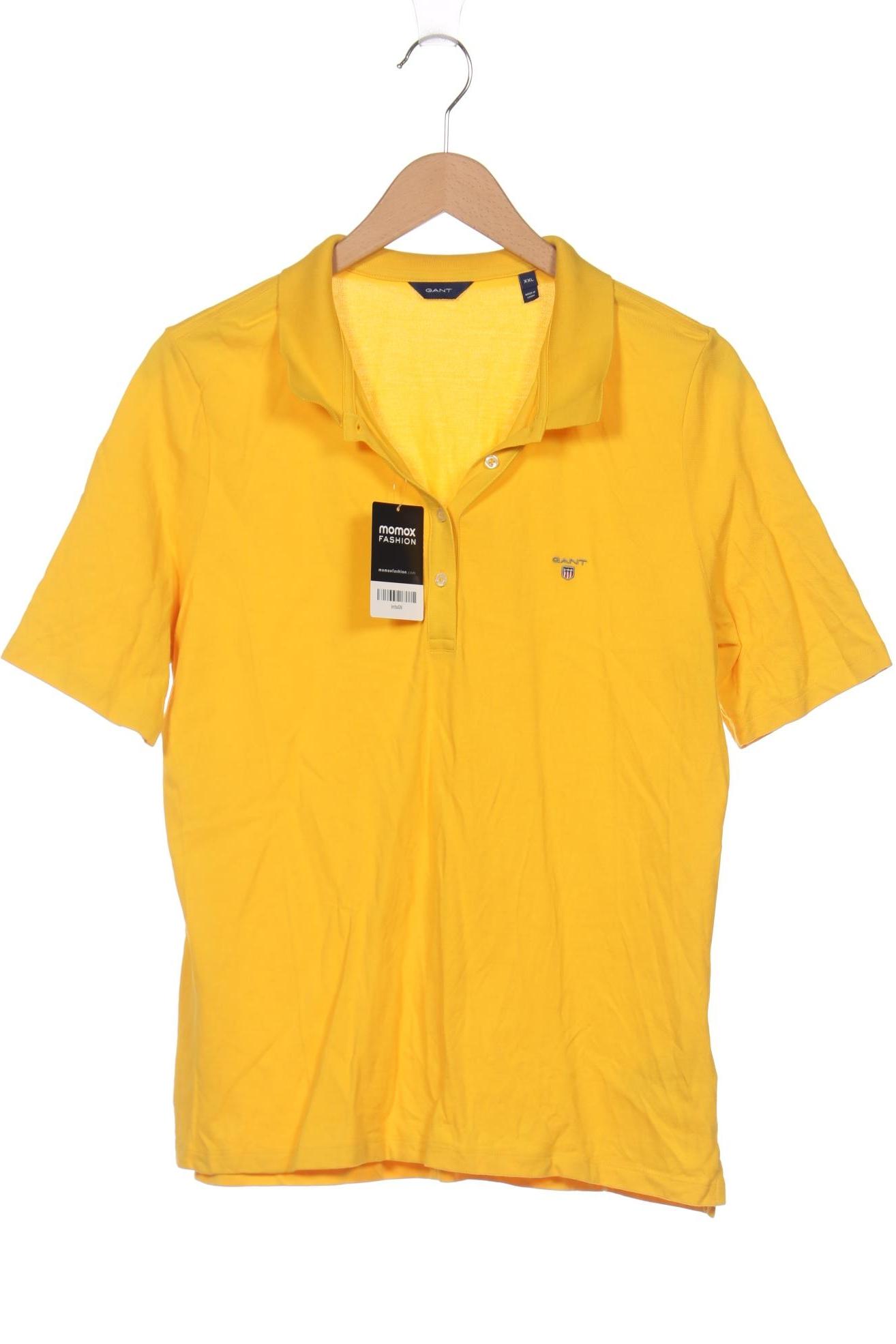 

Gant Damen Poloshirt, gelb, Gr. 46