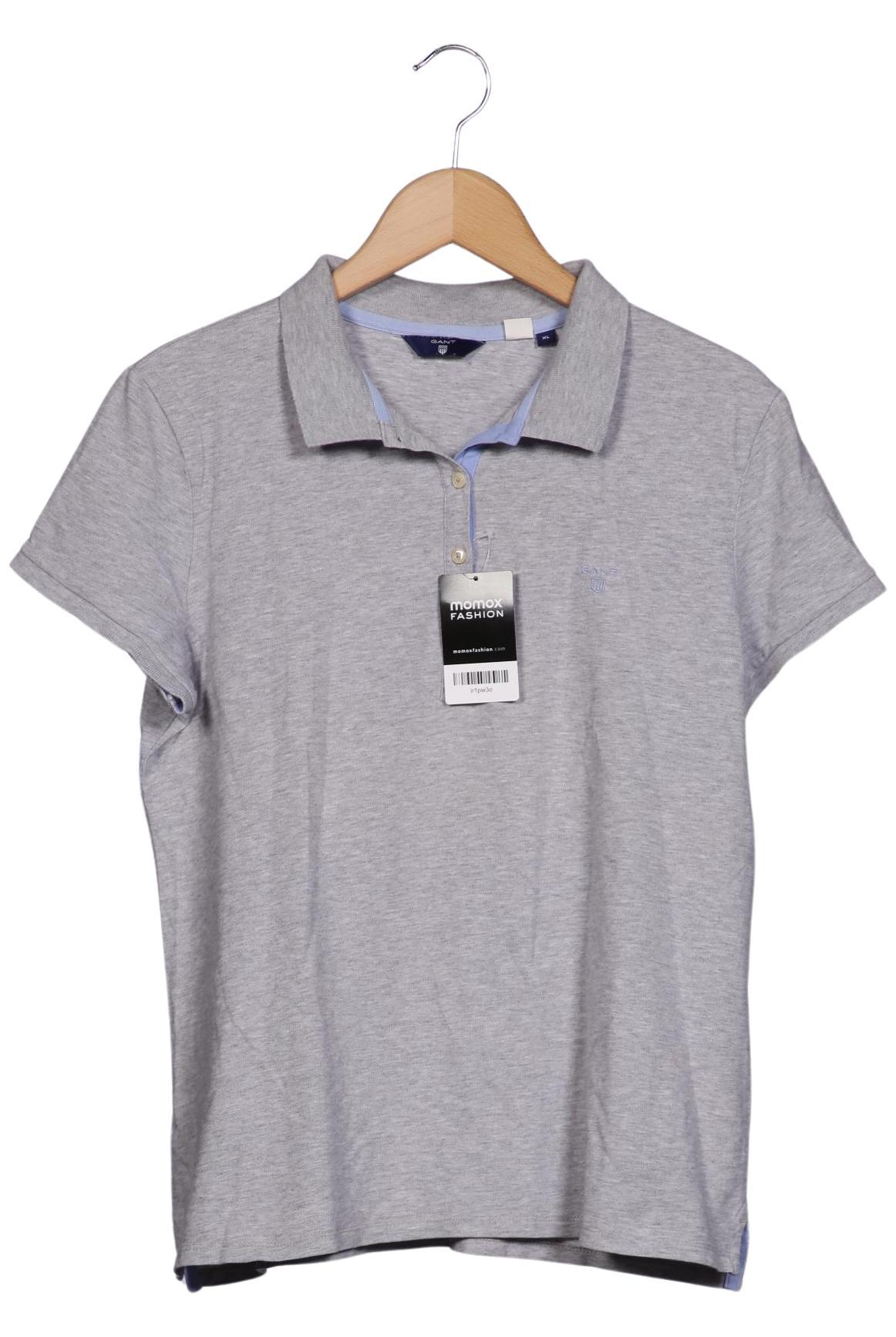 

Gant Damen Poloshirt, grau, Gr. 44