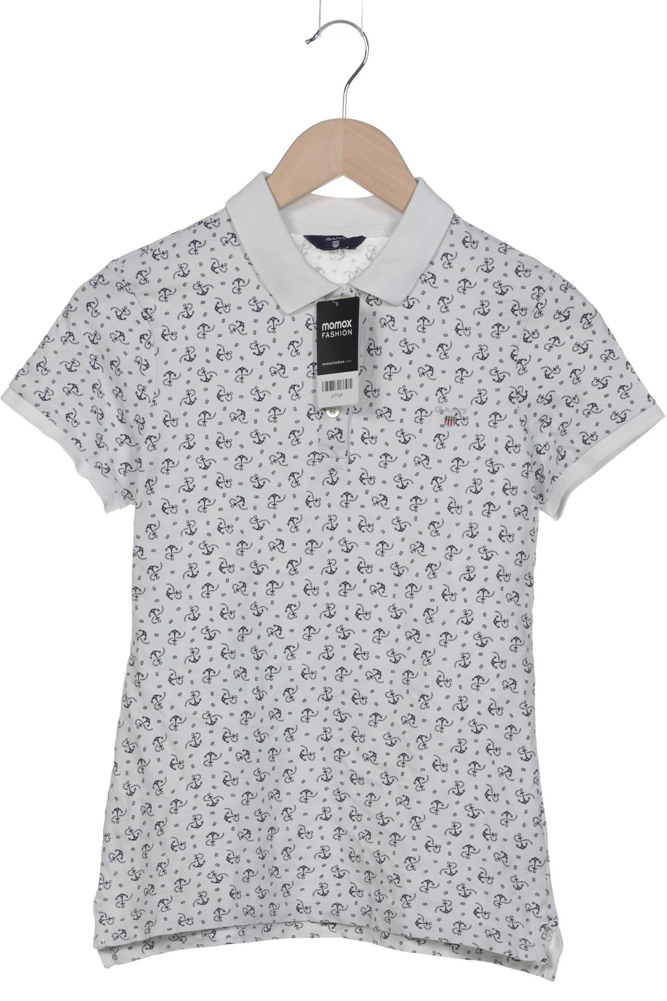 

Gant Damen Poloshirt, grau, Gr. 36