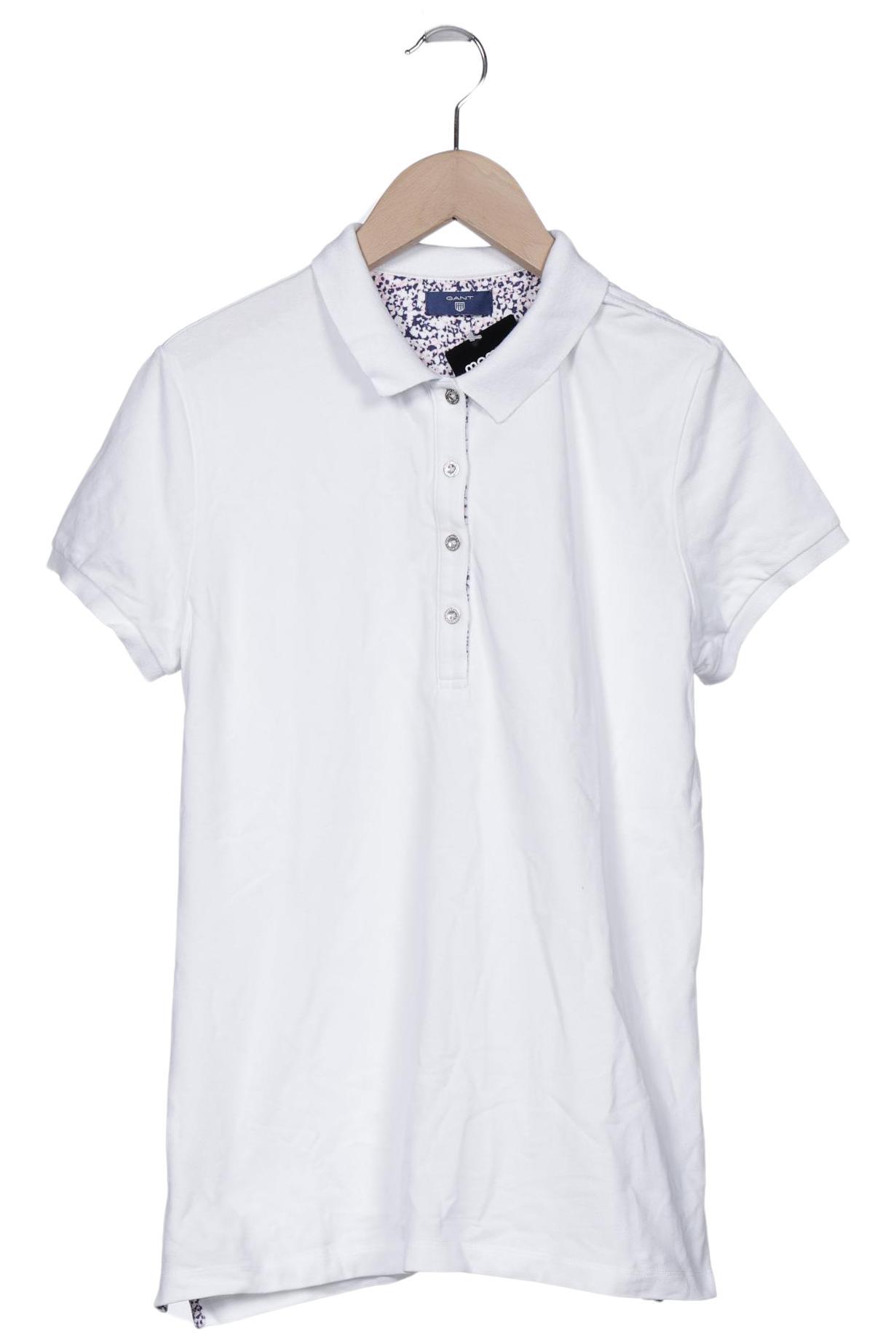 

Gant Damen Poloshirt, weiß, Gr. 38