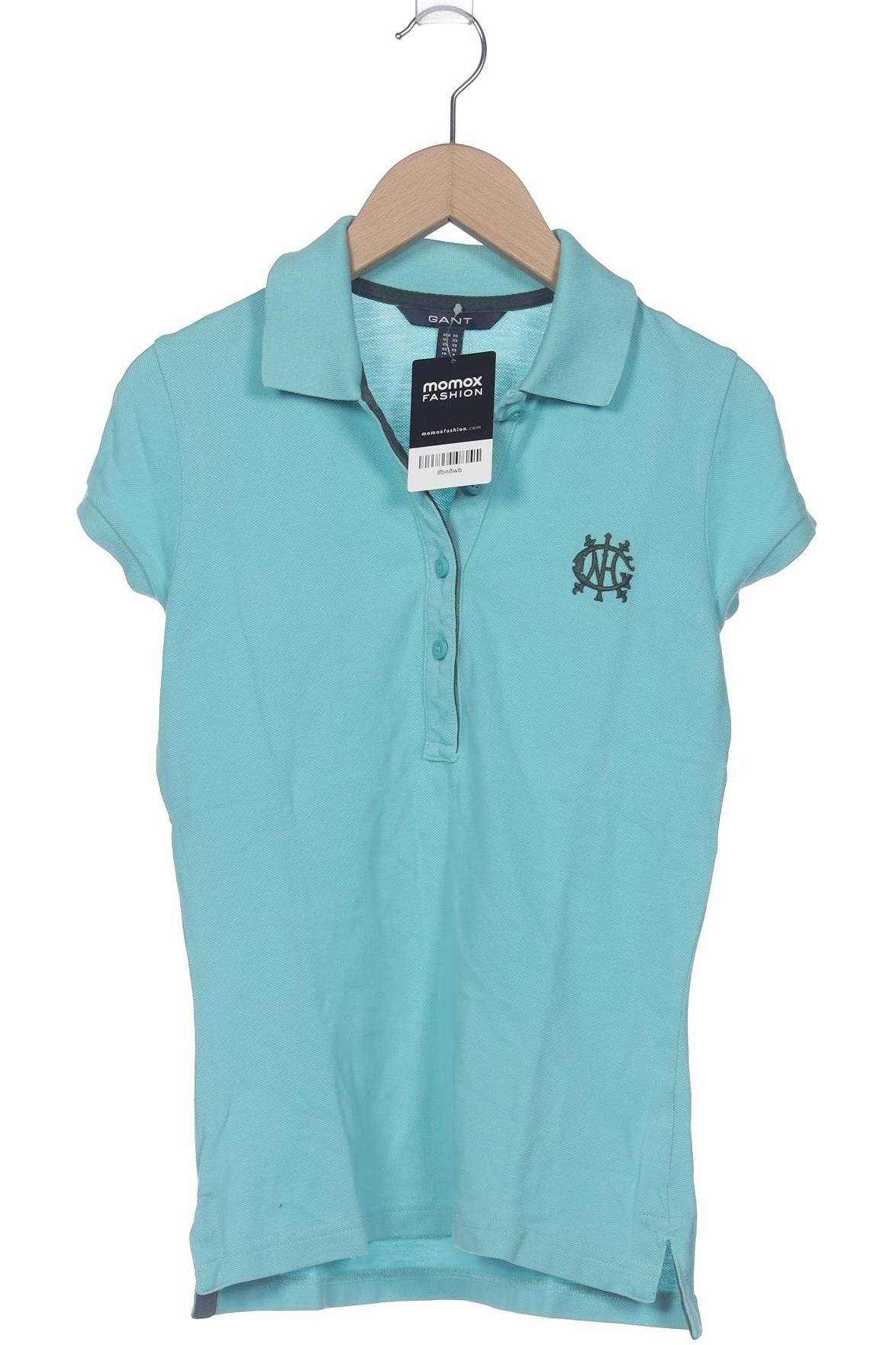 

Gant Damen Poloshirt, türkis, Gr. 34