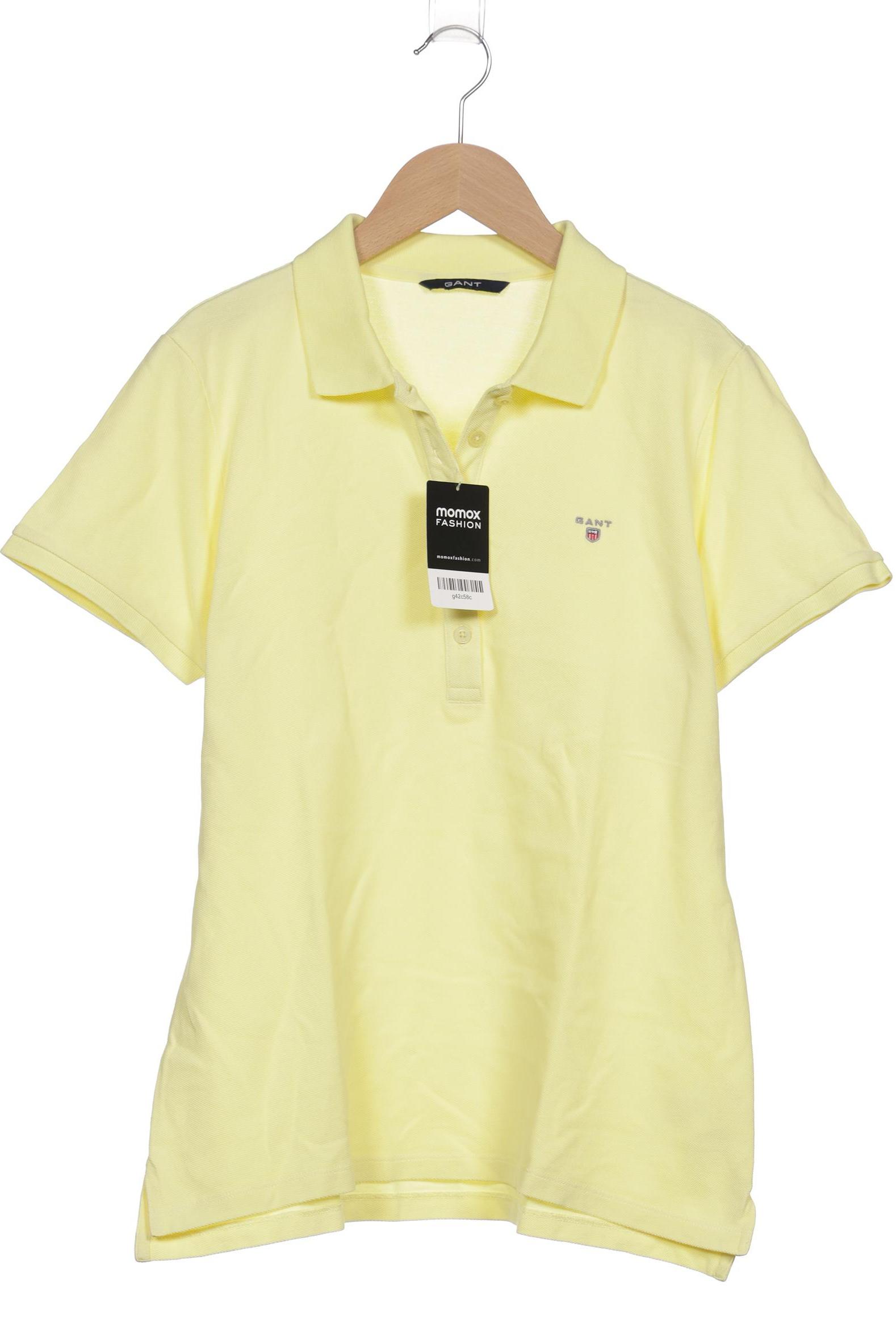 

Gant Damen Poloshirt, gelb, Gr. 44