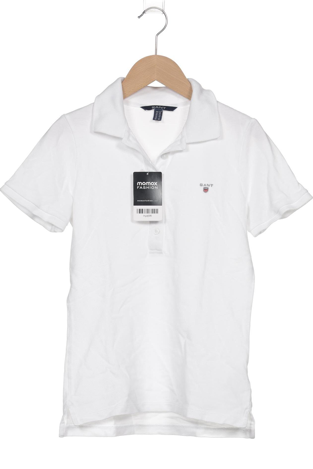

Gant Damen Poloshirt, weiß, Gr. 34