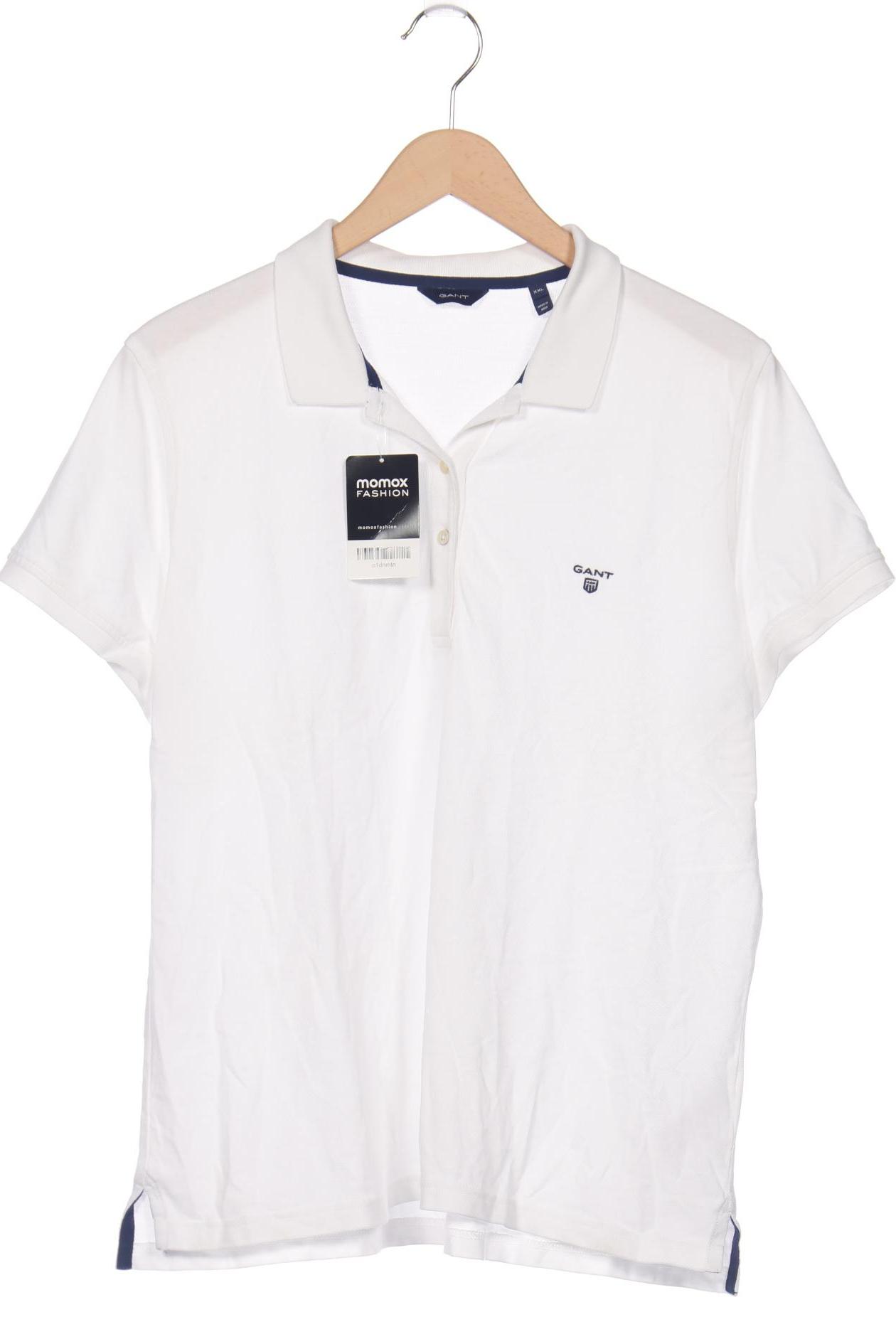 

Gant Damen Poloshirt, weiß, Gr. 46