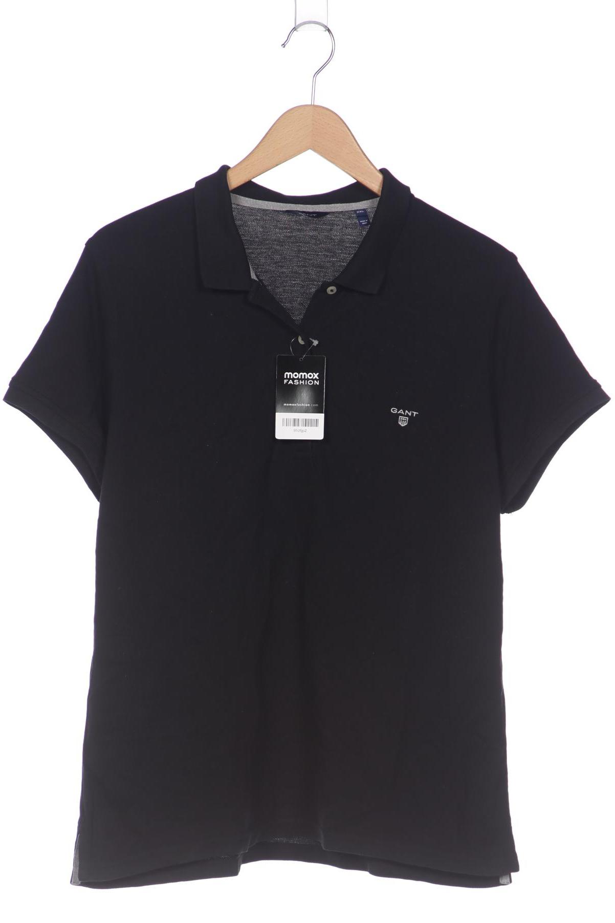 

Gant Damen Poloshirt, schwarz, Gr. 46