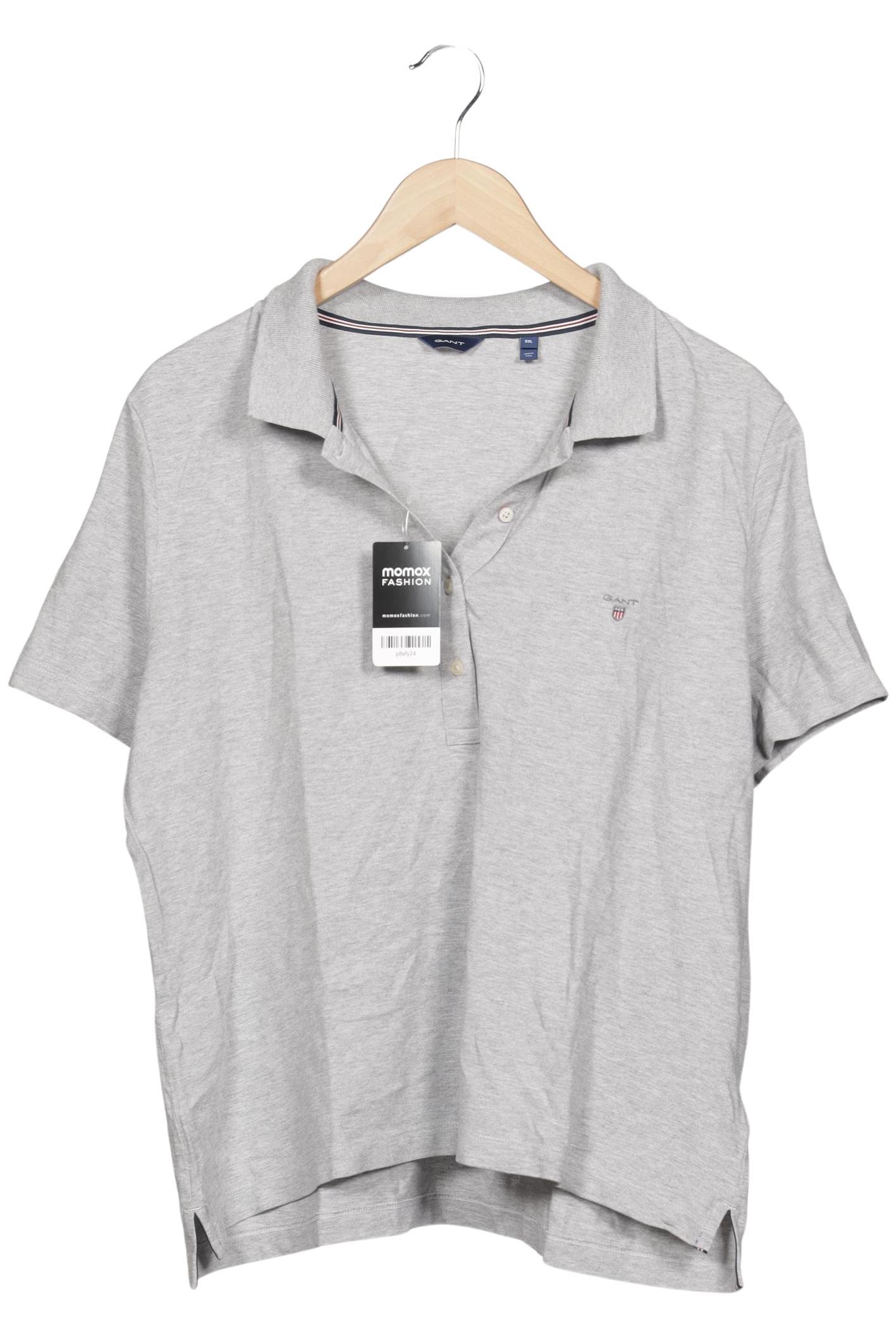 

Gant Damen Poloshirt, grau, Gr. 46