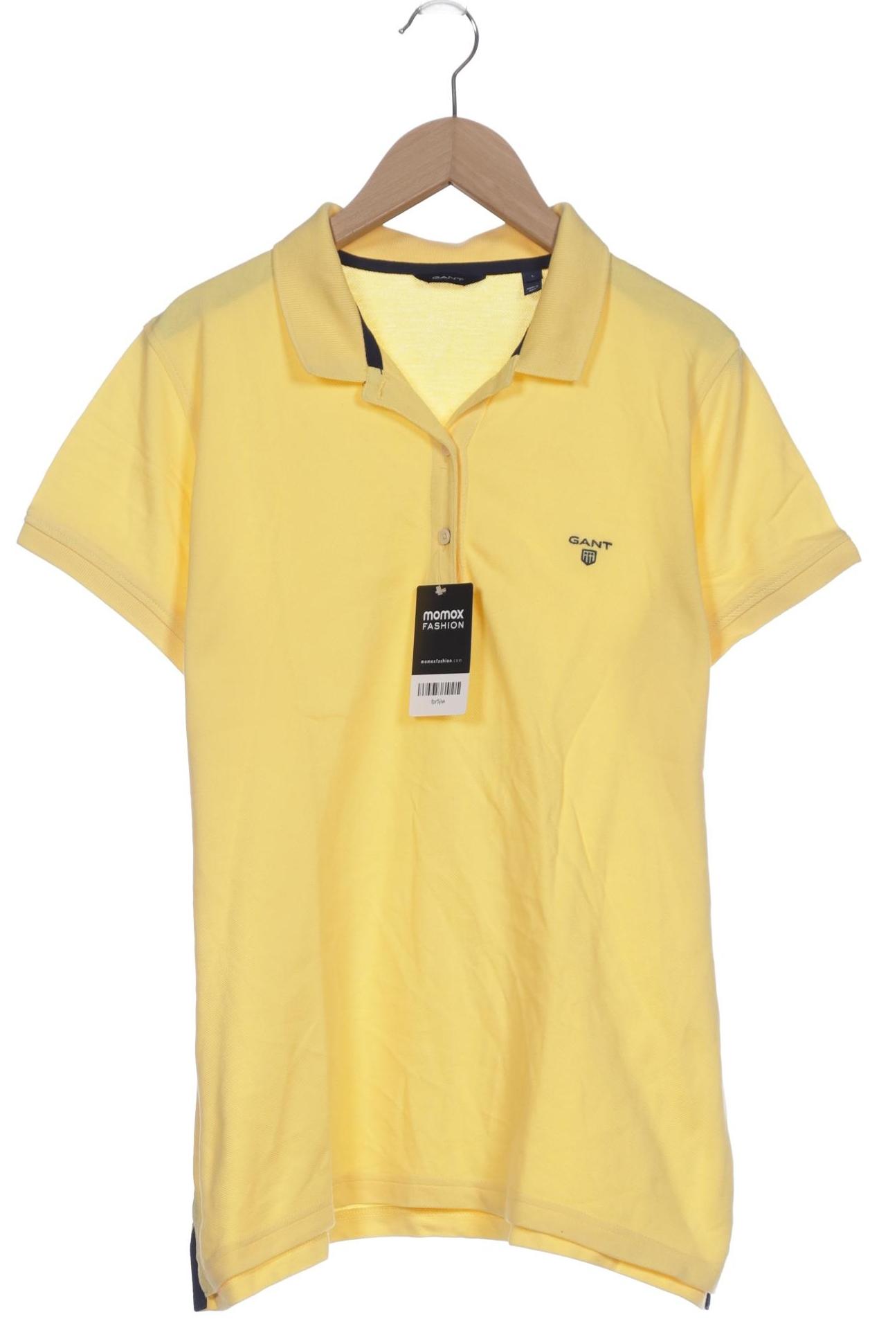 

Gant Damen Poloshirt, gelb, Gr. 42