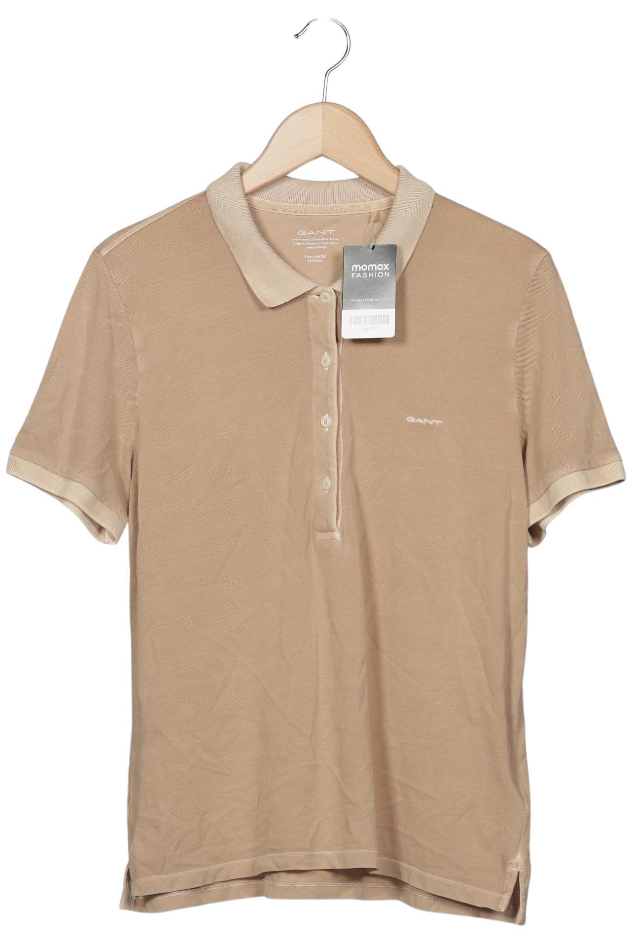 

Gant Damen Poloshirt, beige, Gr. 42