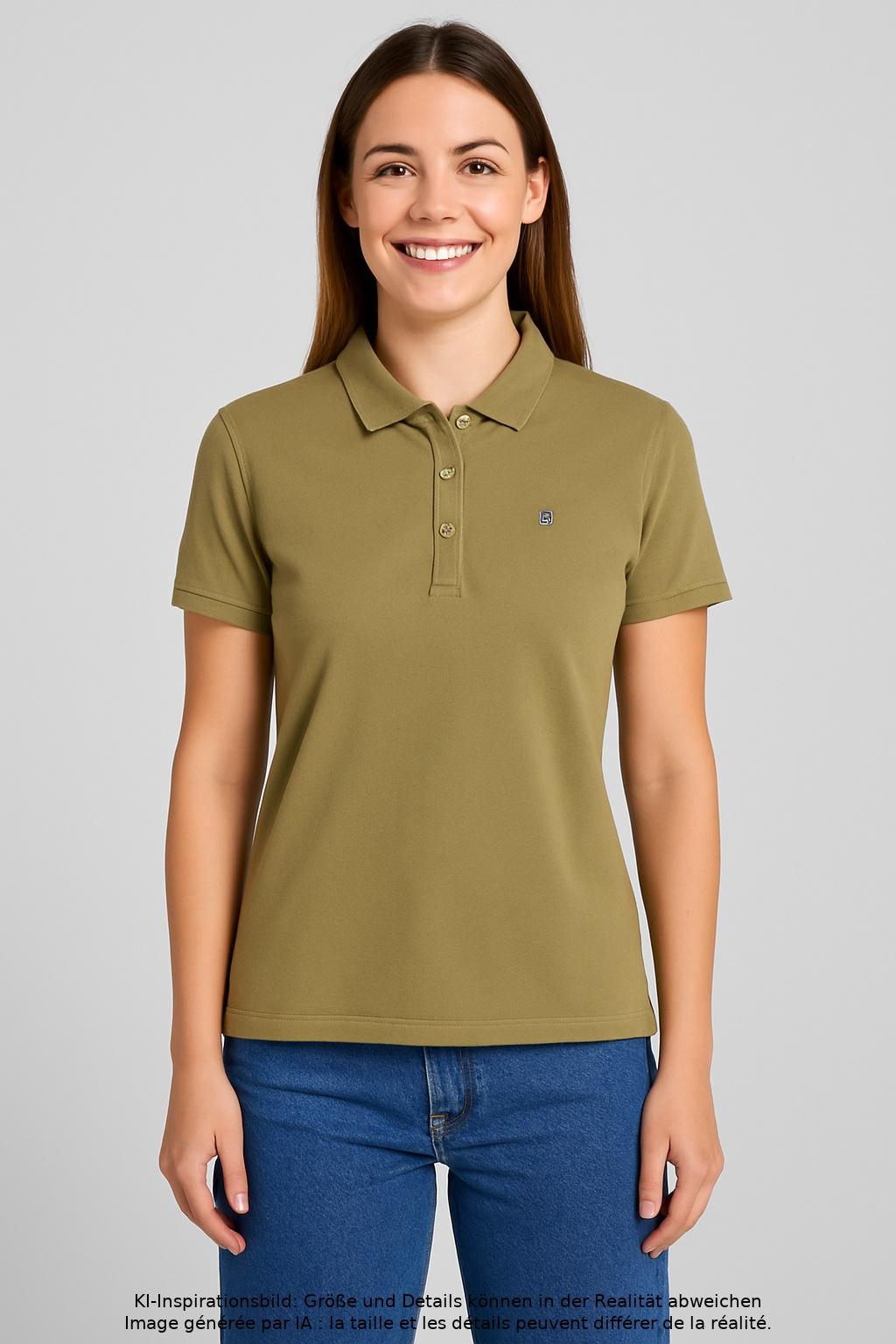 

Gant Damen Poloshirt, grün, Gr. 36
