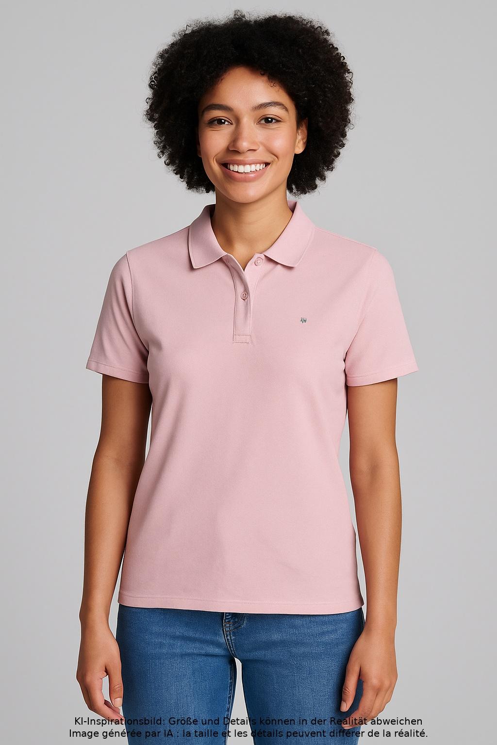 

Gant Damen Poloshirt, pink, Gr. 42