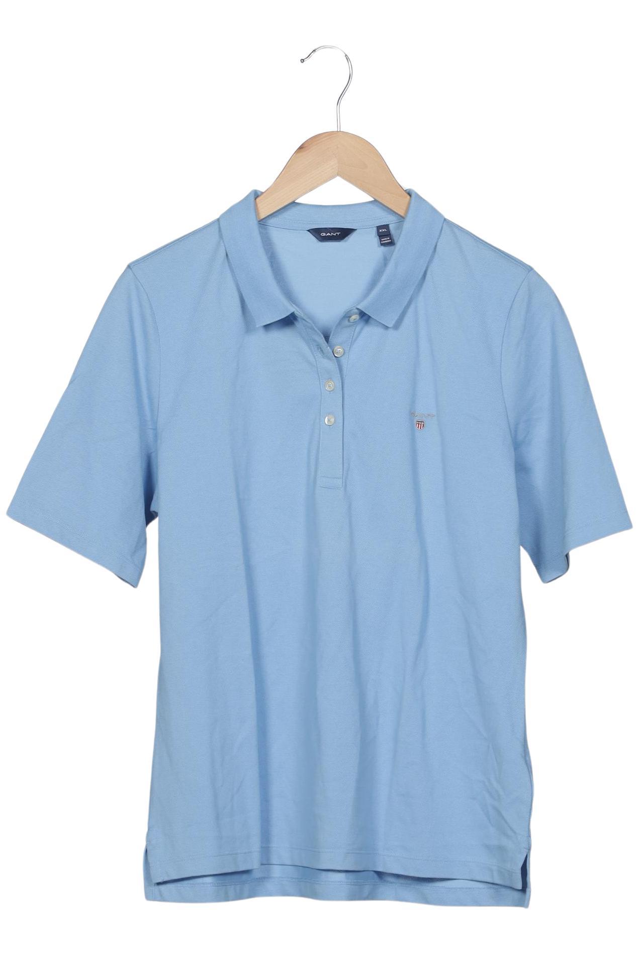 

Gant Damen Poloshirt, hellblau, Gr. 46