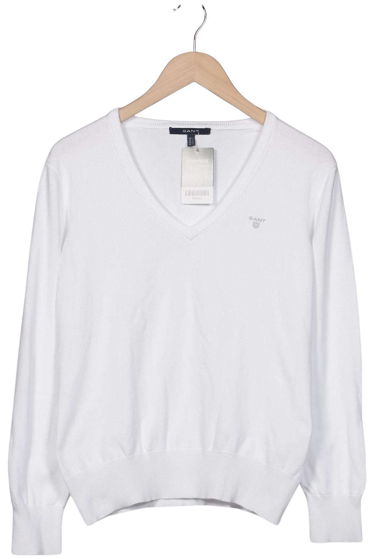 

Gant Damen Pullover, weiß, Gr. 42