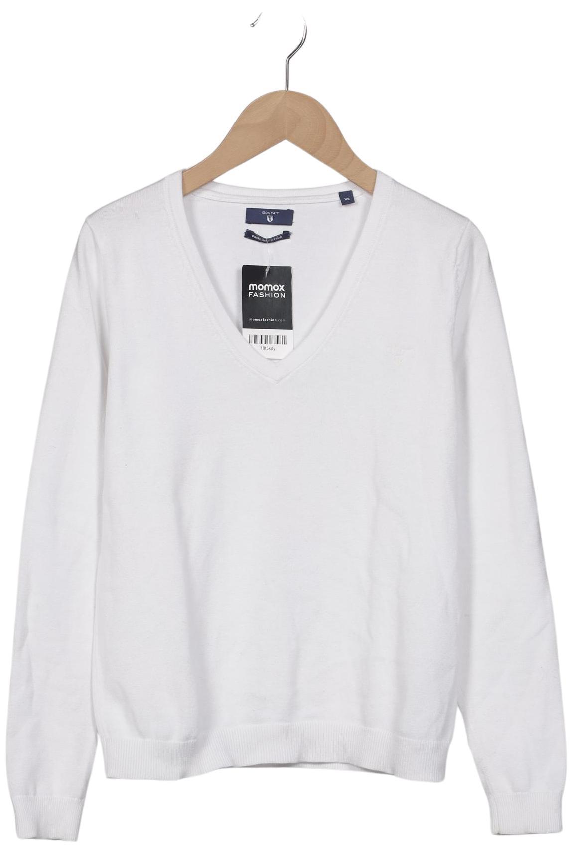 

Gant Damen Pullover, weiß, Gr. 34