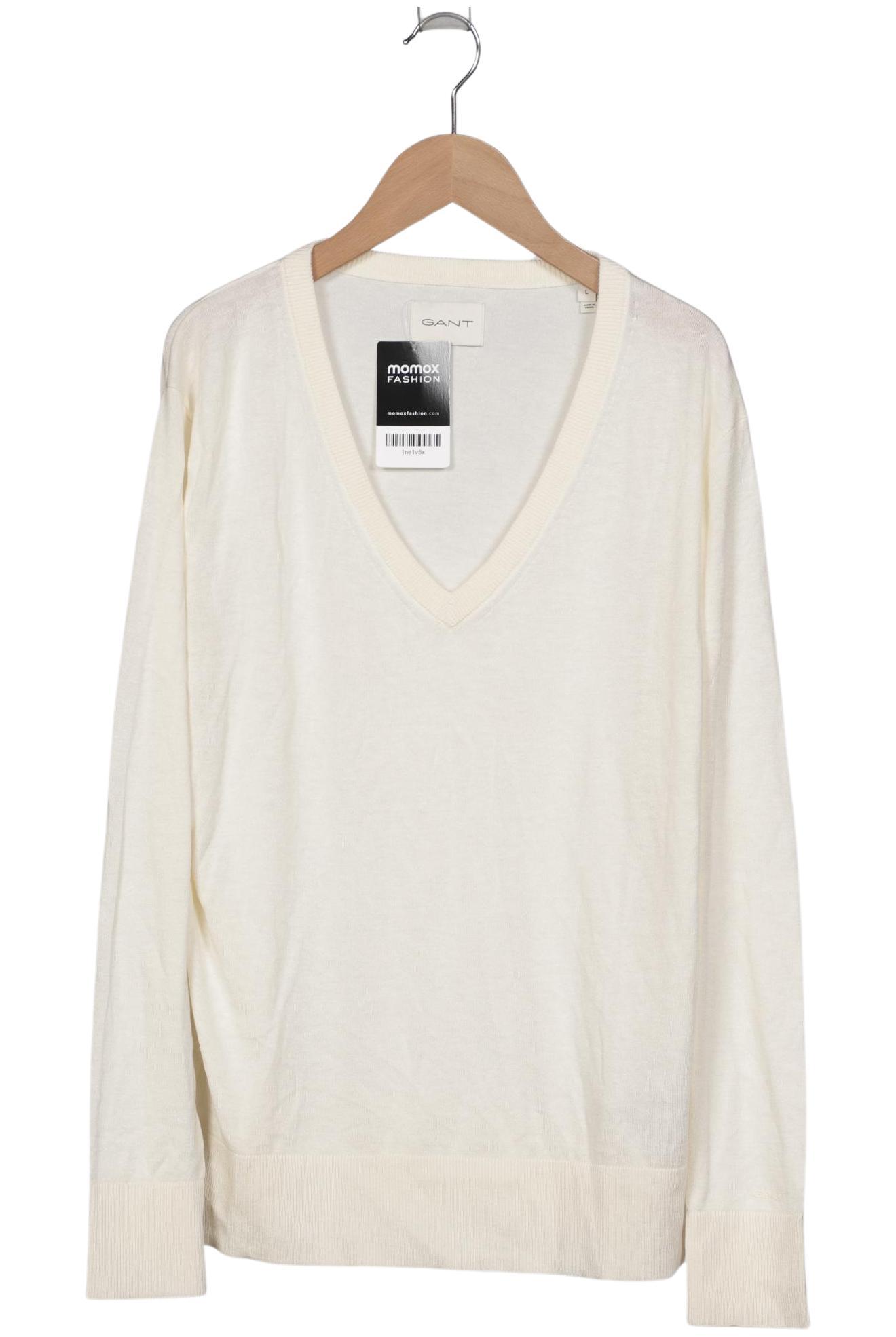 

Gant Damen Pullover, cremeweiß, Gr. 42