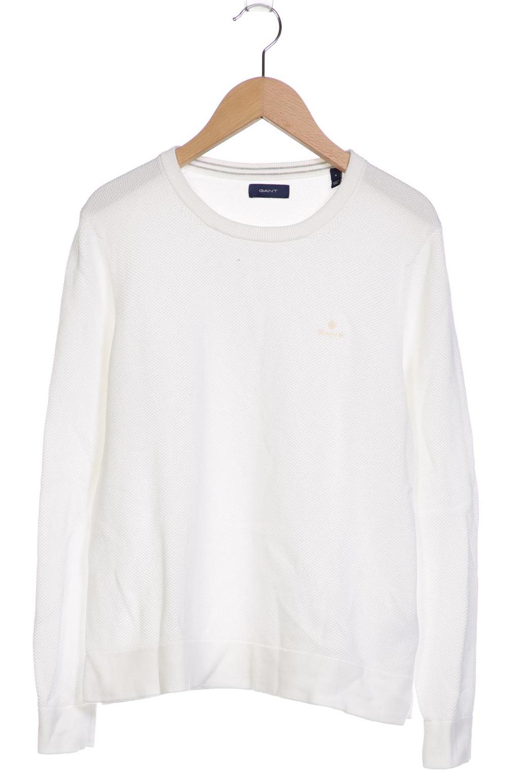 

Gant Damen Pullover, weiß, Gr. 36