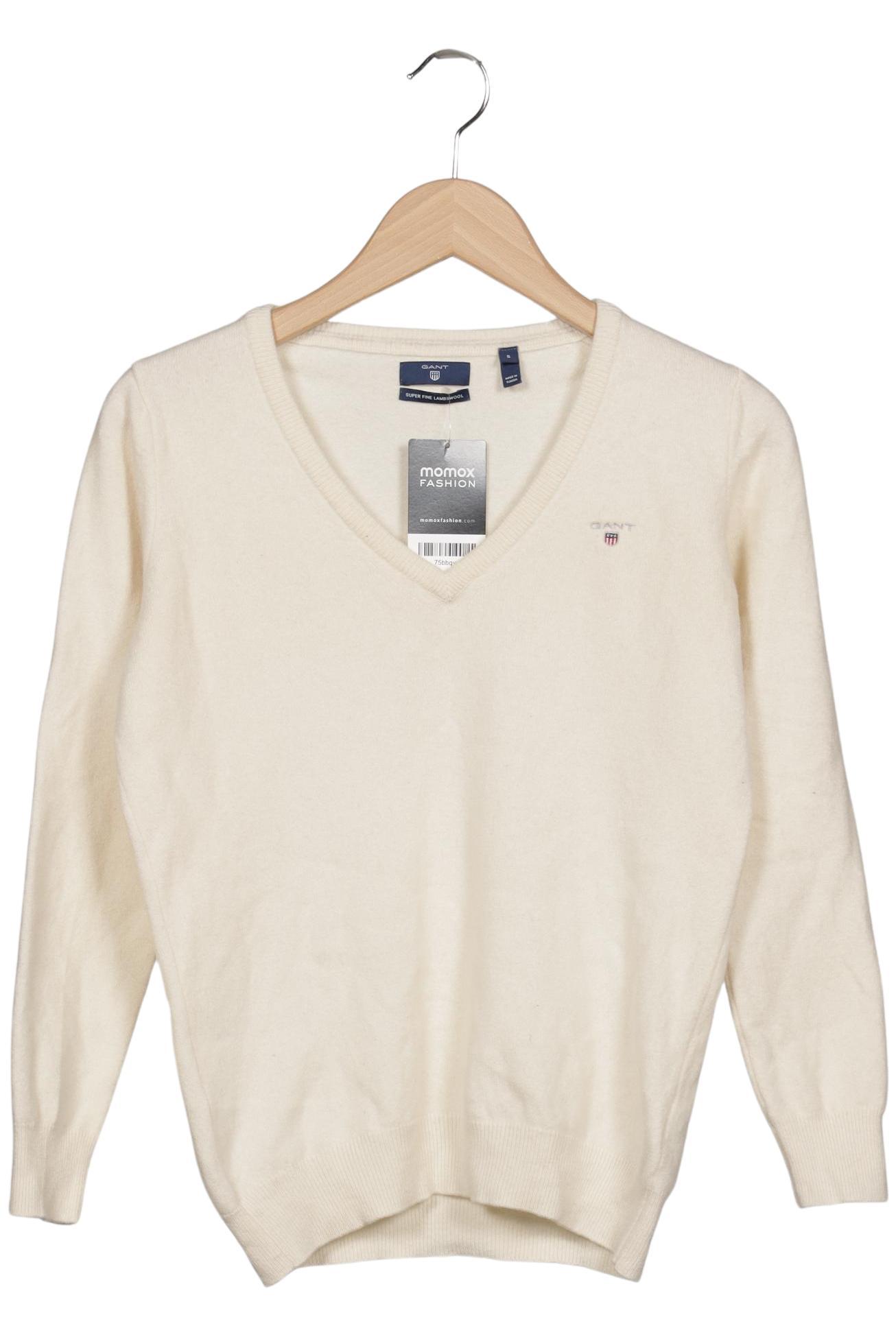 

Gant Damen Pullover, cremeweiß, Gr. 36