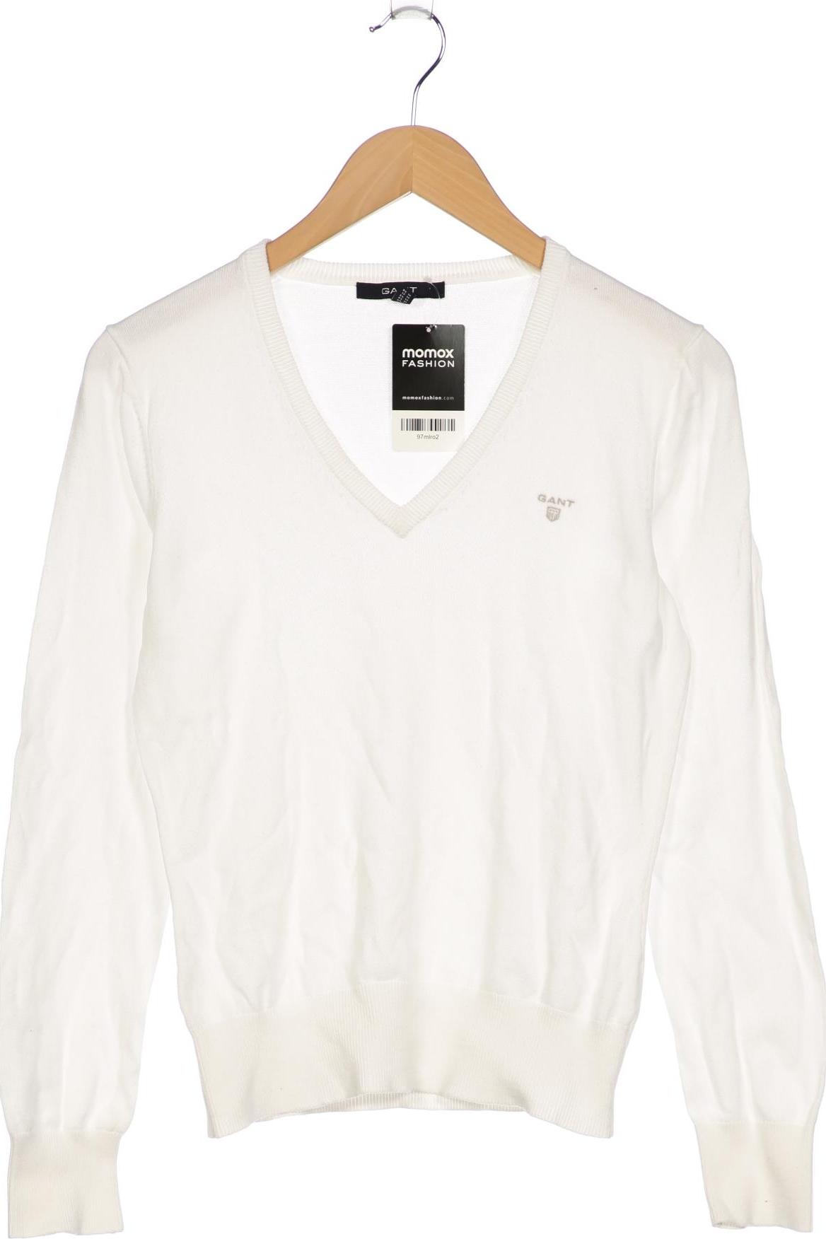 

Gant Damen Pullover, weiß, Gr. 38