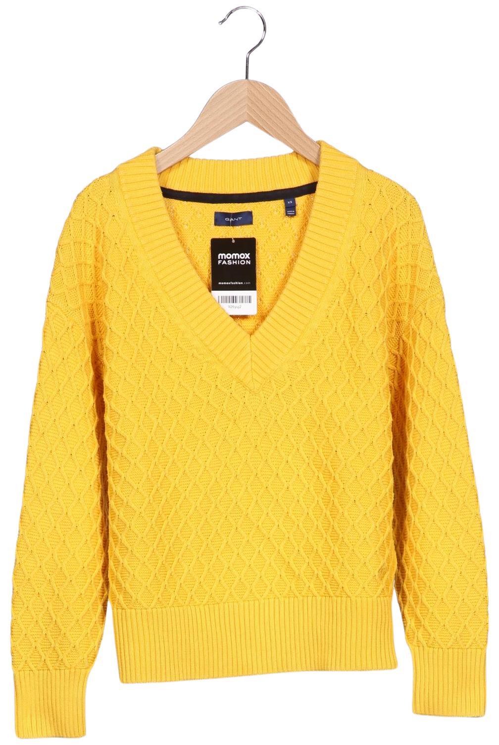 

Gant Damen Pullover, gelb, Gr. 34