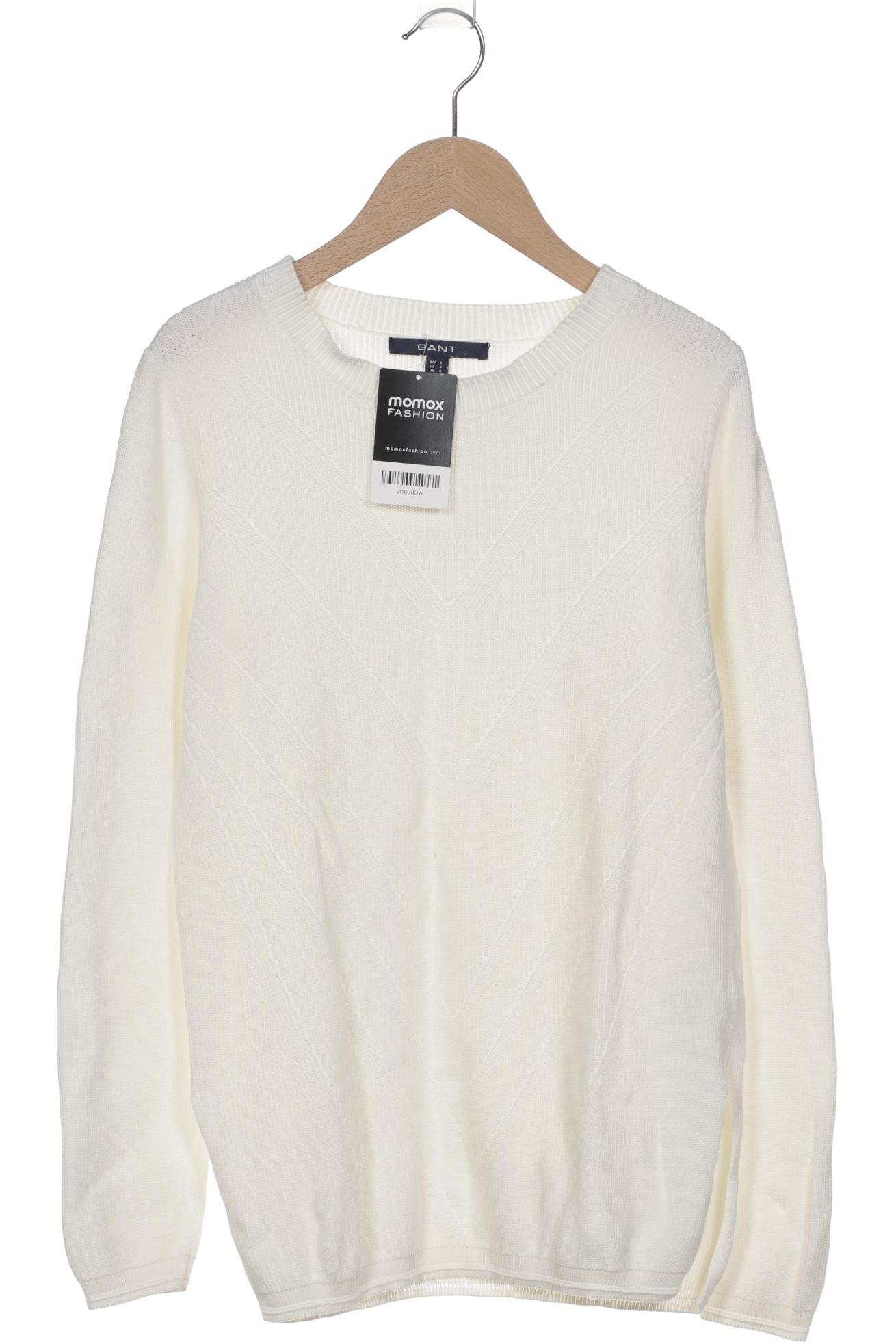 

Gant Damen Pullover, weiß, Gr. 36