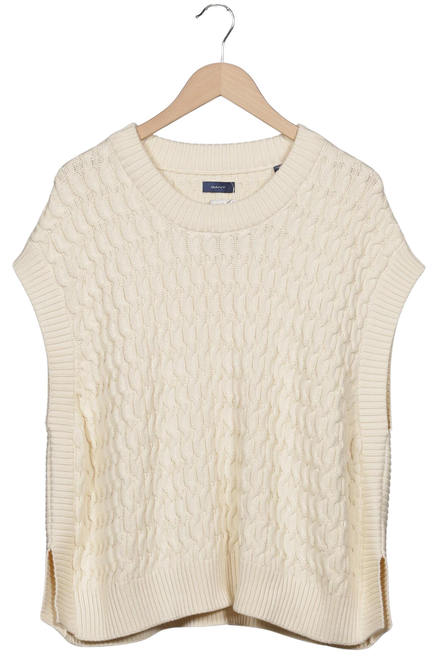 

Gant Damen Pullover, cremeweiß, Gr. 46