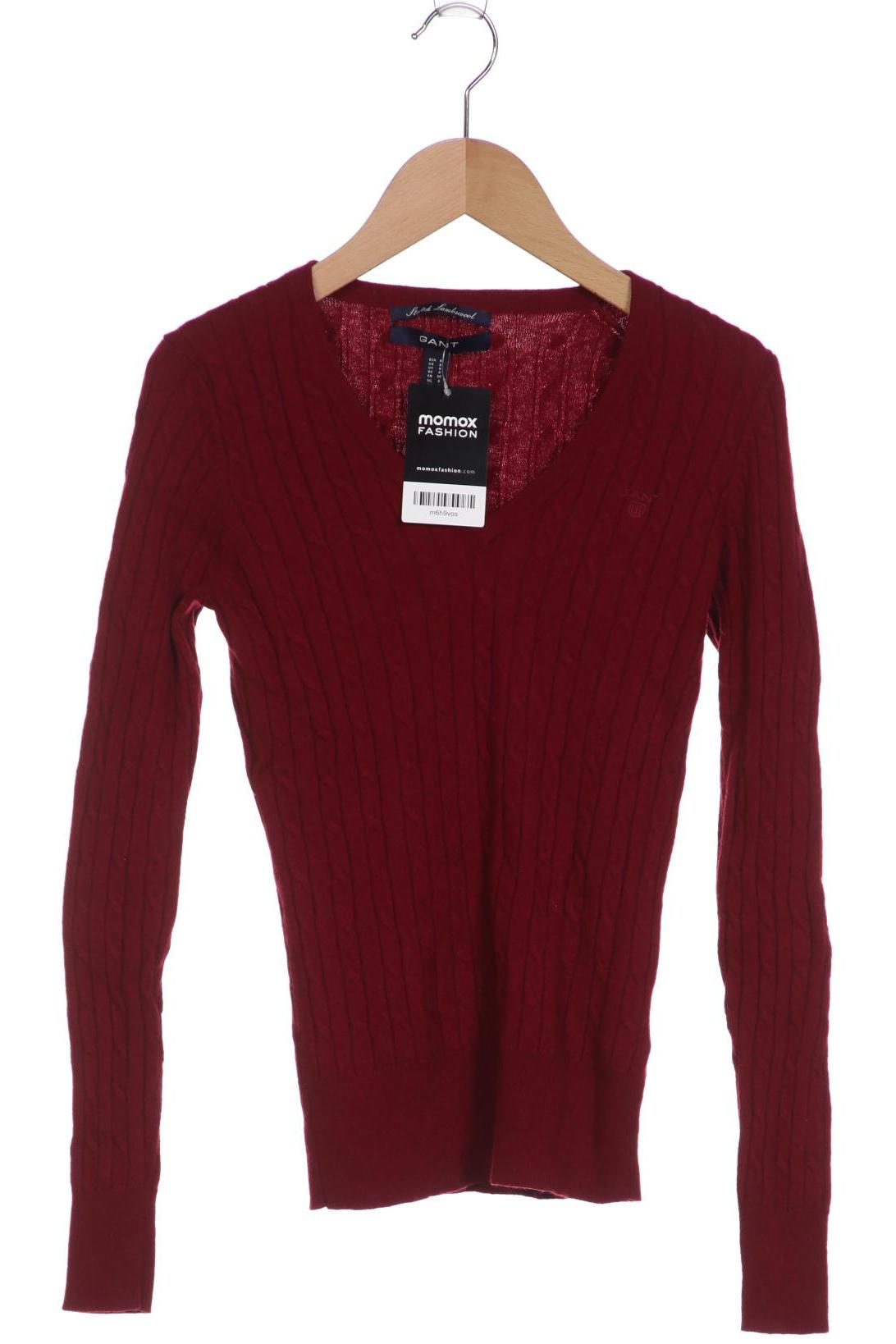 

Gant Damen Pullover, bordeaux, Gr. 36