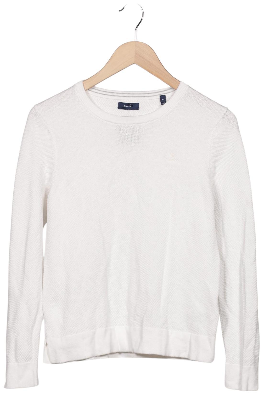 

Gant Damen Pullover, weiß, Gr. 34