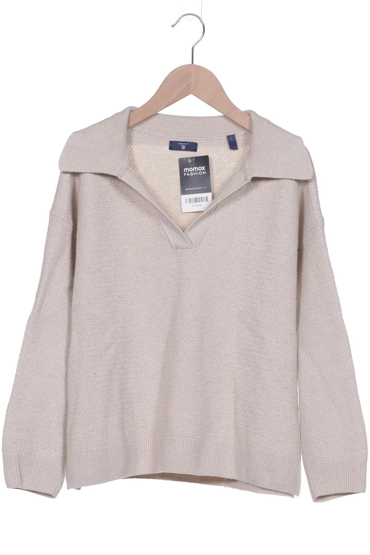 

Gant Damen Pullover, cremeweiß, Gr. 42
