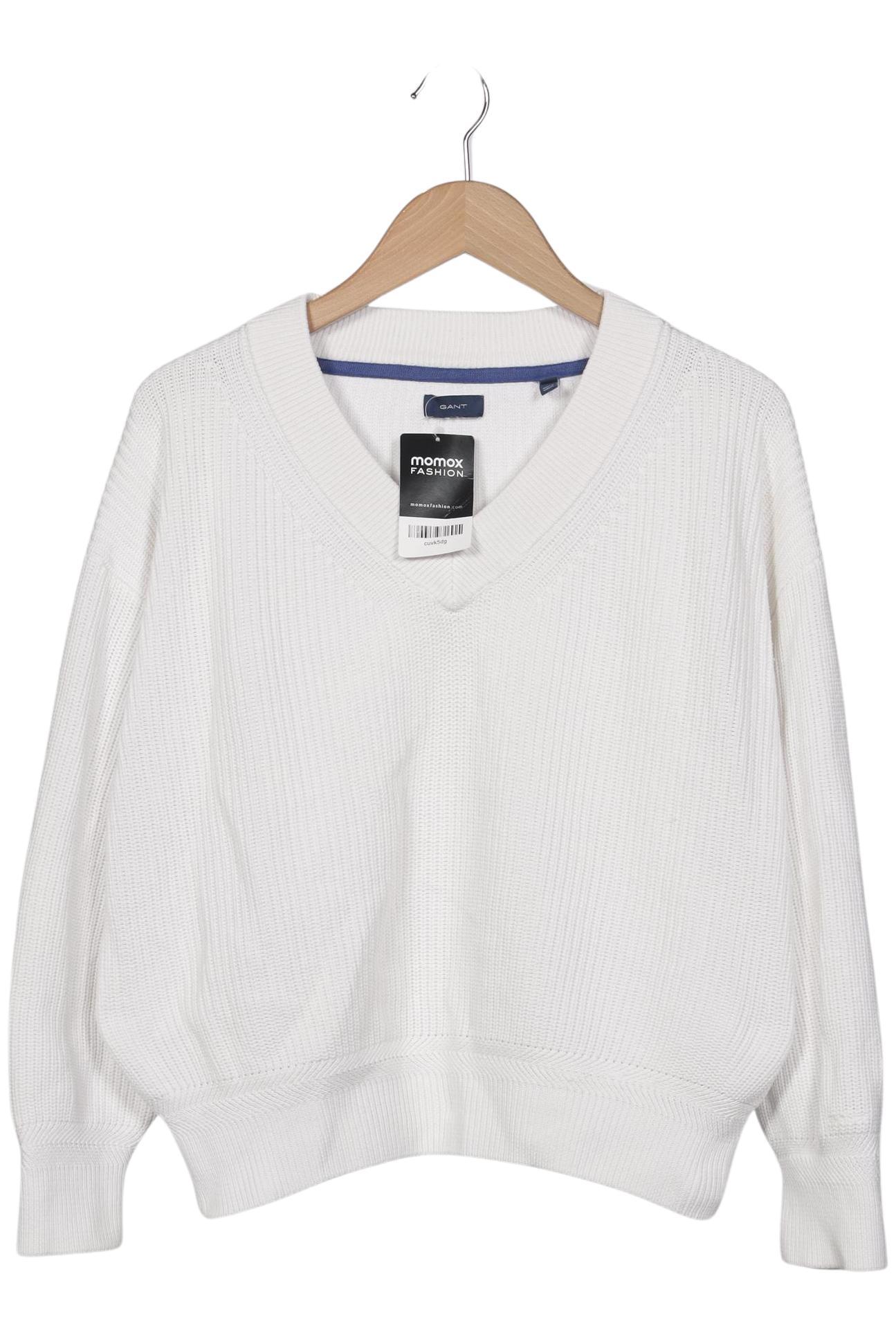 

Gant Damen Pullover, weiß, Gr. 36