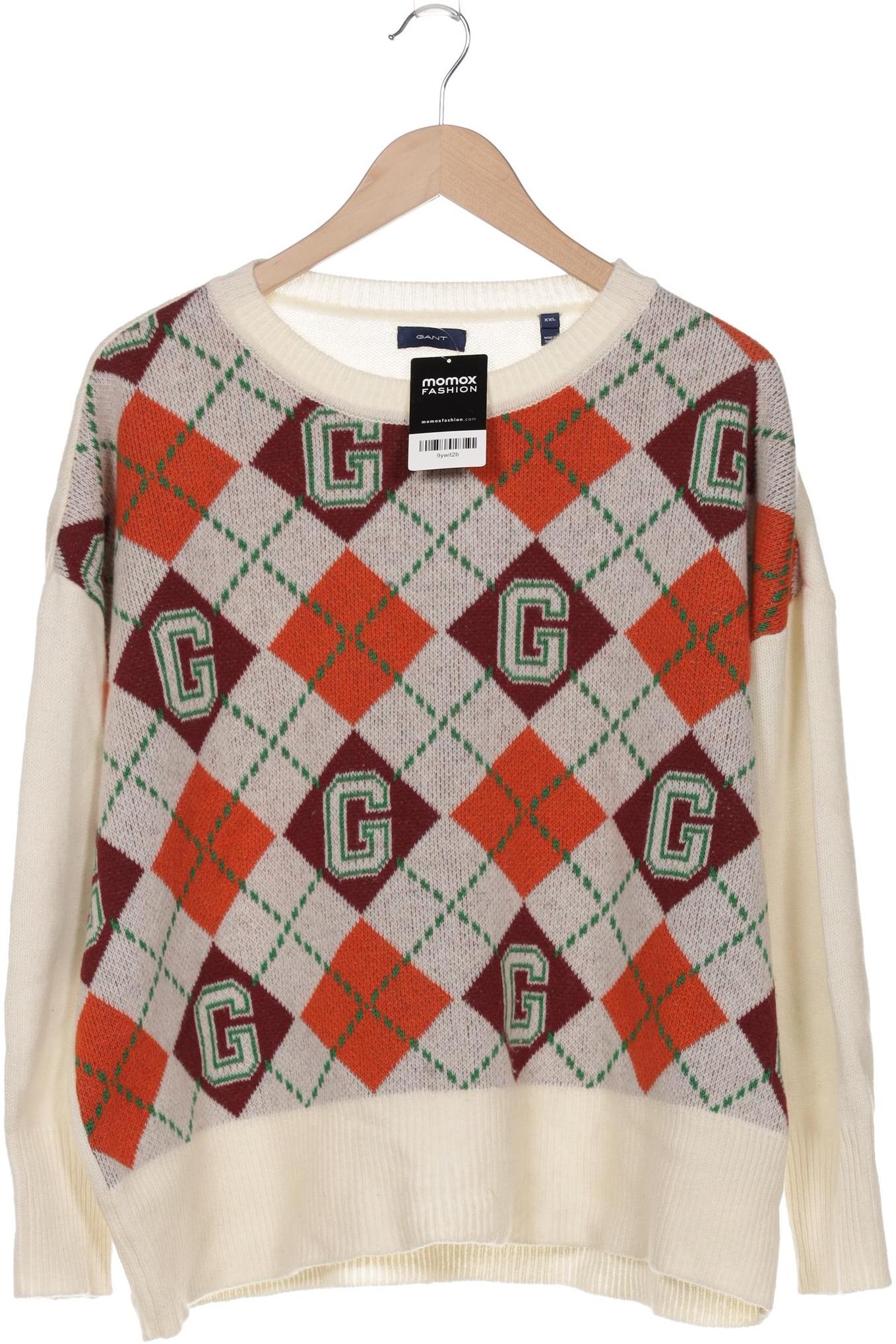 

Gant Damen Pullover, cremeweiß, Gr. 46