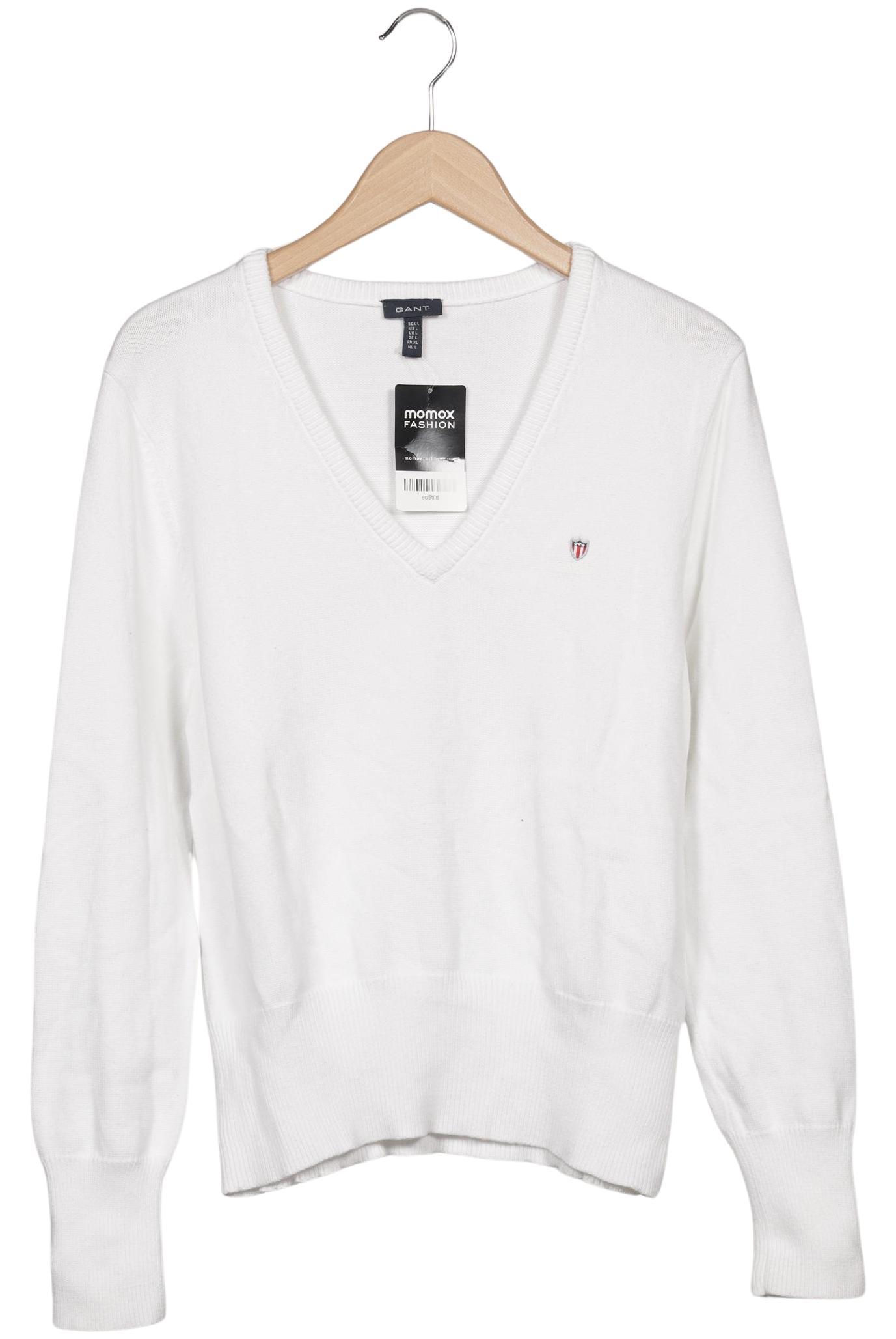 

Gant Damen Pullover, weiß, Gr. 42