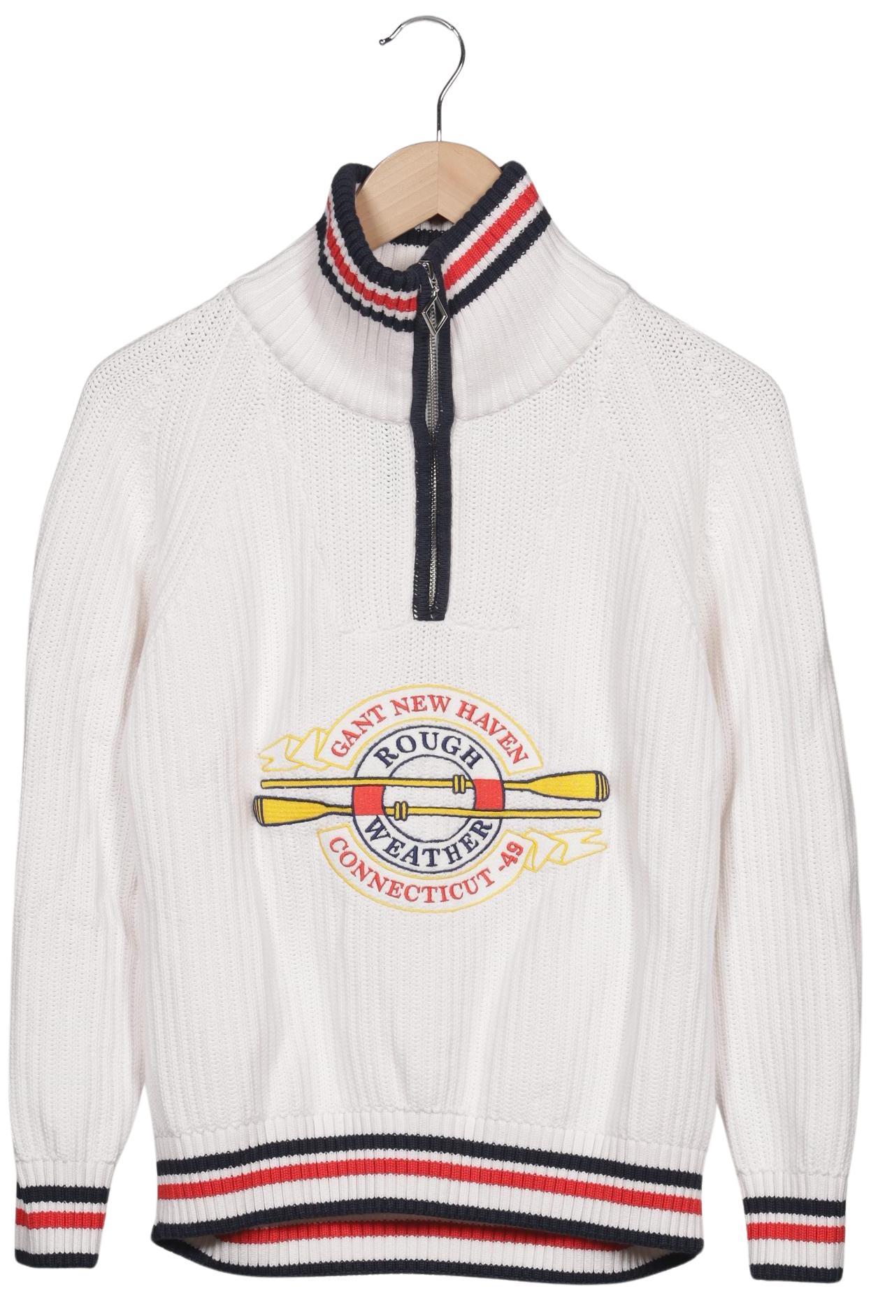 

Gant Damen Pullover, weiß, Gr. 42