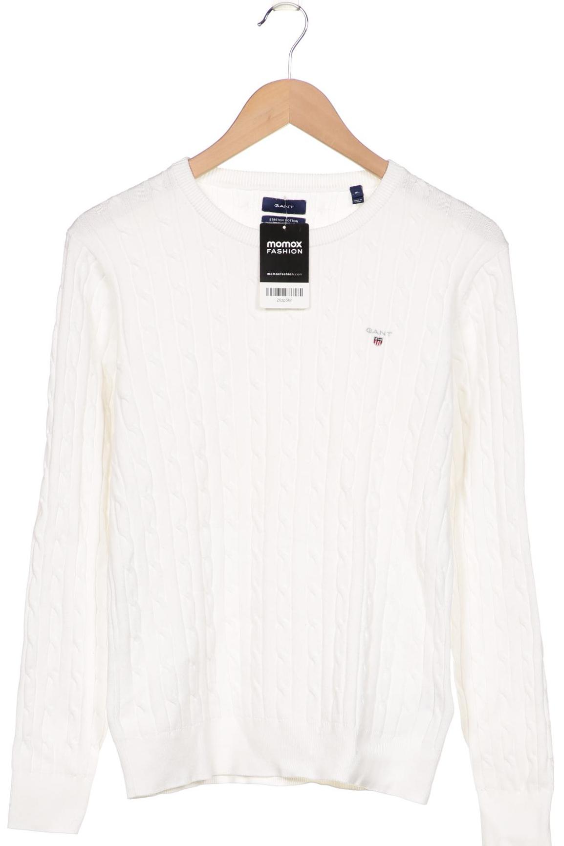 

Gant Damen Pullover, weiß, Gr. 44