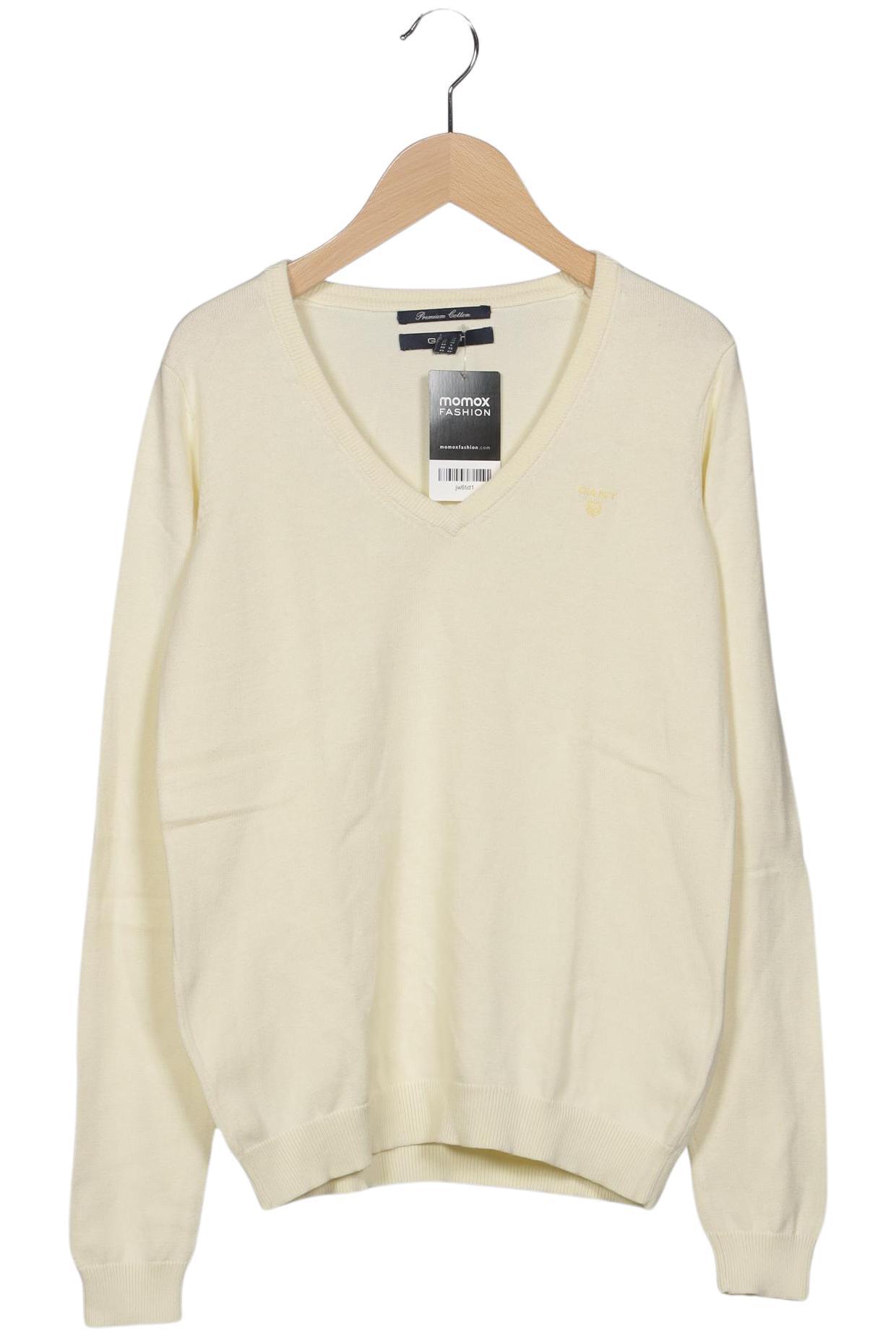 

Gant Damen Pullover, cremeweiß, Gr. 34