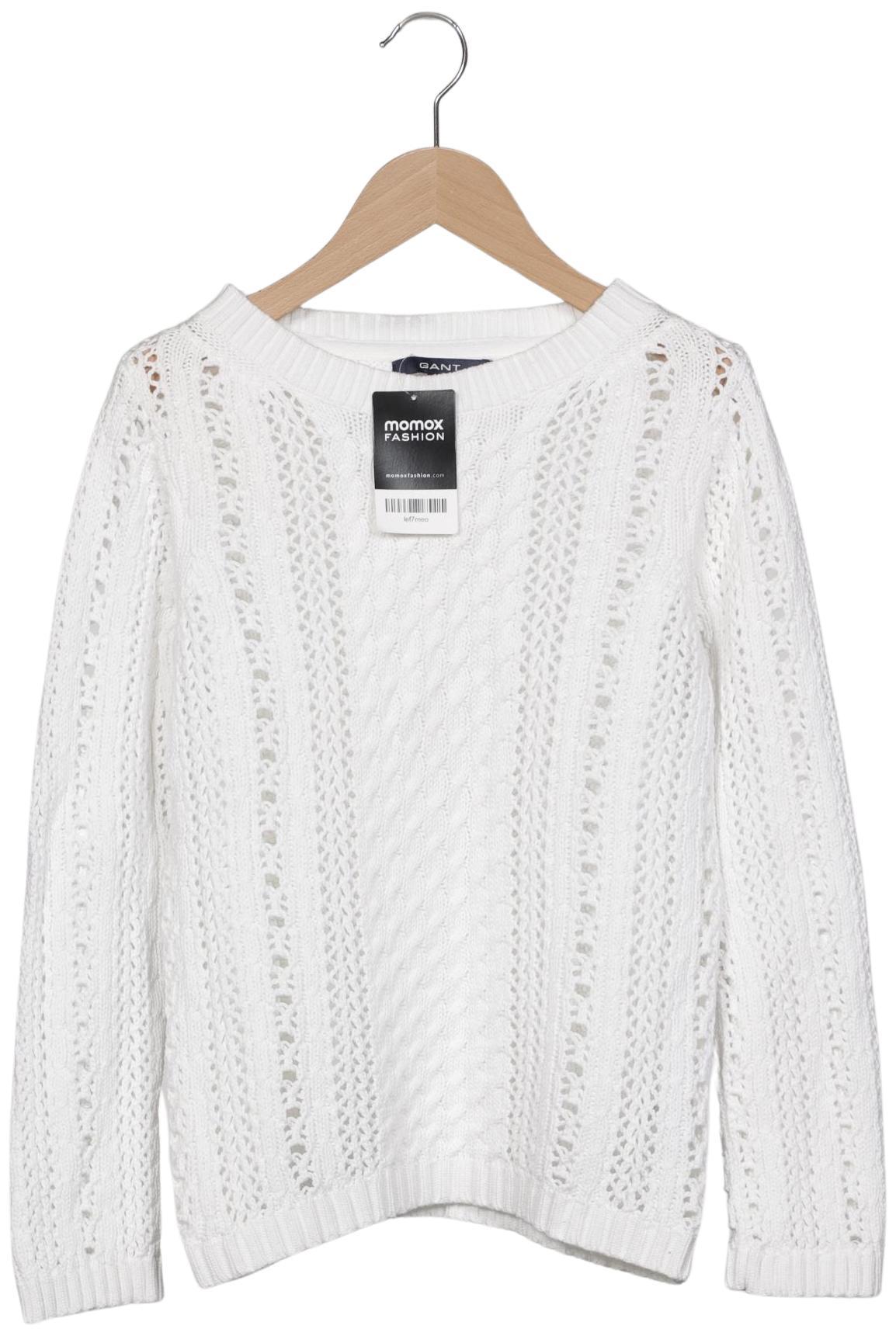 

Gant Damen Pullover, weiß, Gr. 34