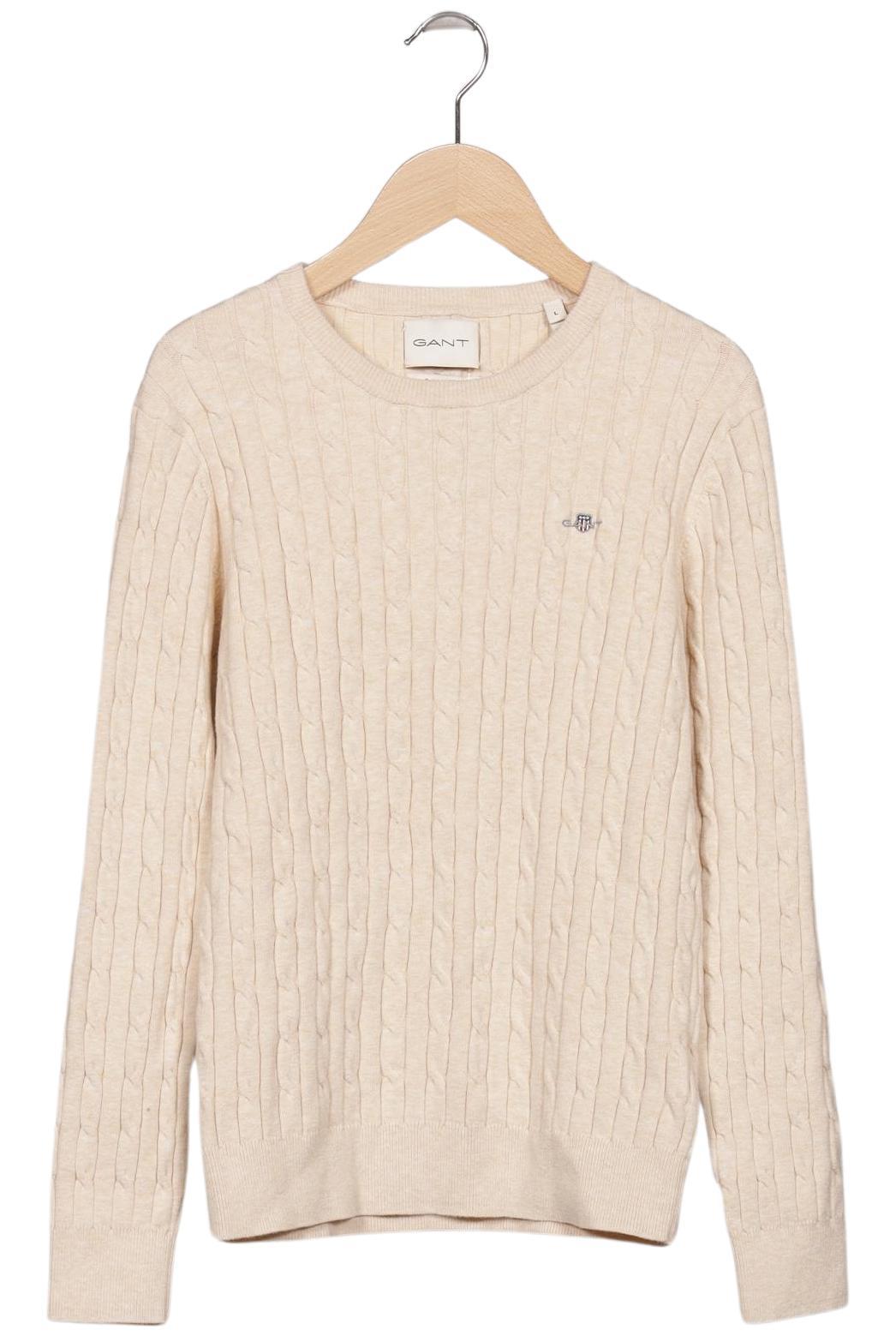 

Gant Damen Pullover, cremeweiß, Gr. 42