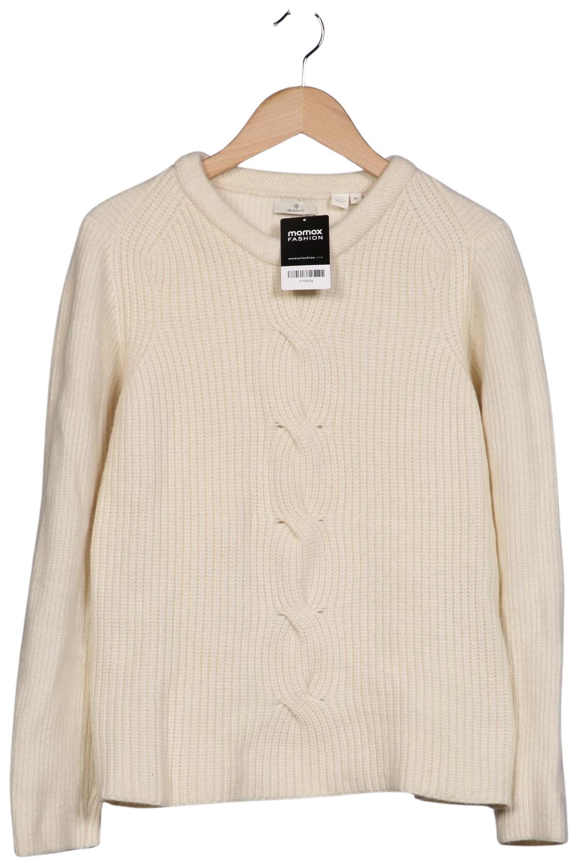 

Gant Damen Pullover, cremeweiß, Gr. 44