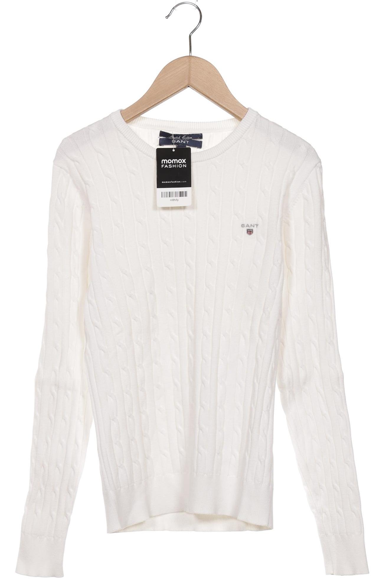 

Gant Damen Pullover, weiß, Gr. 38