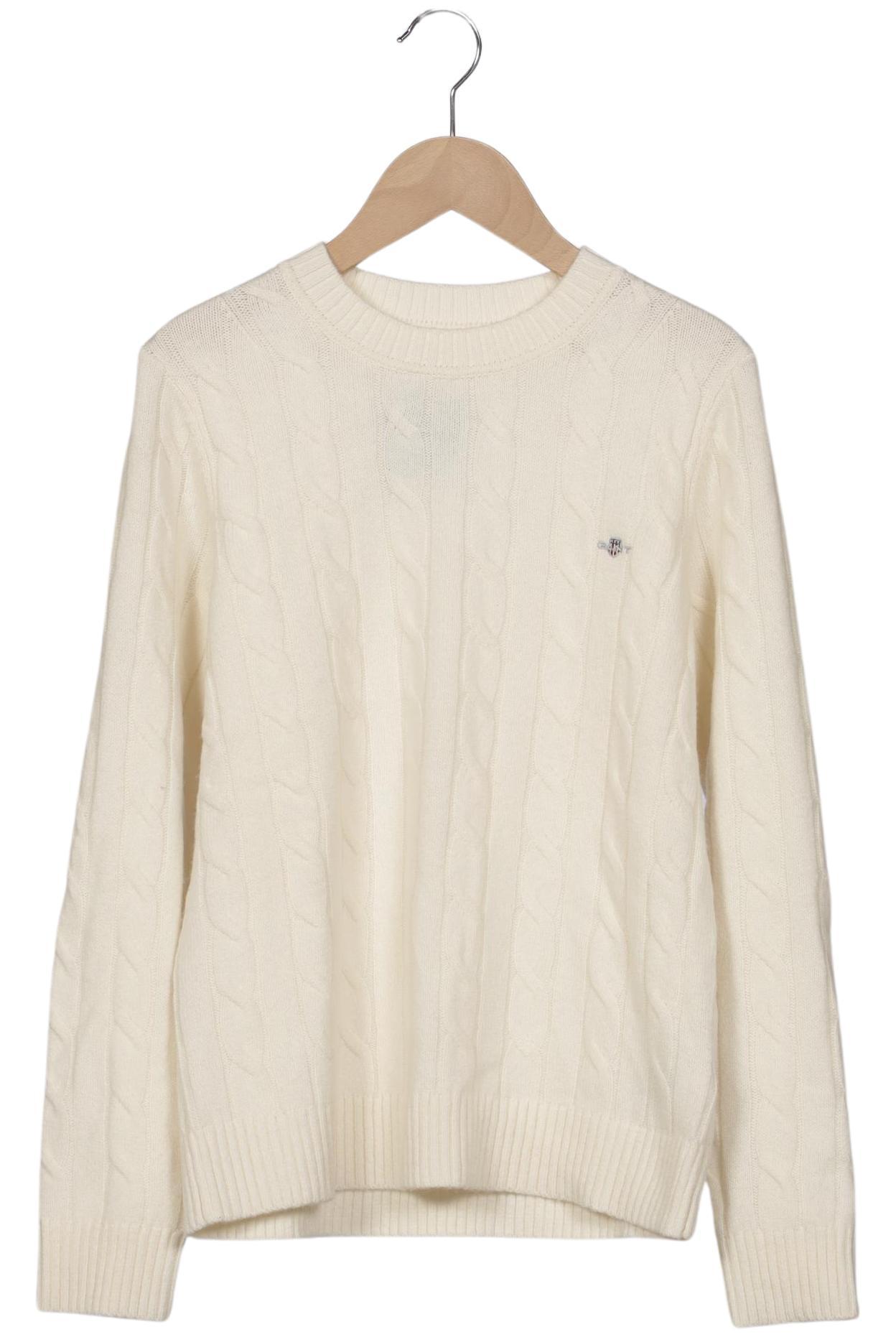 

Gant Damen Pullover, cremeweiß, Gr. 34