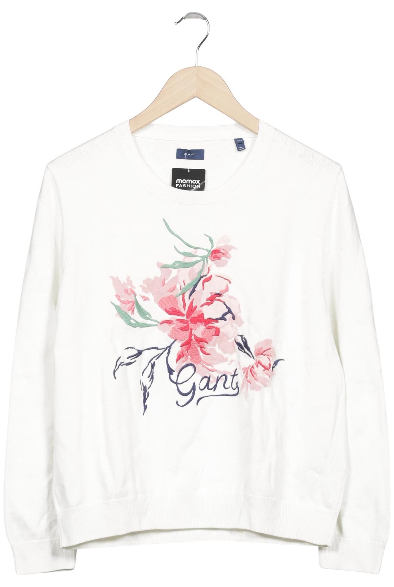 

Gant Damen Pullover, weiß, Gr. 46