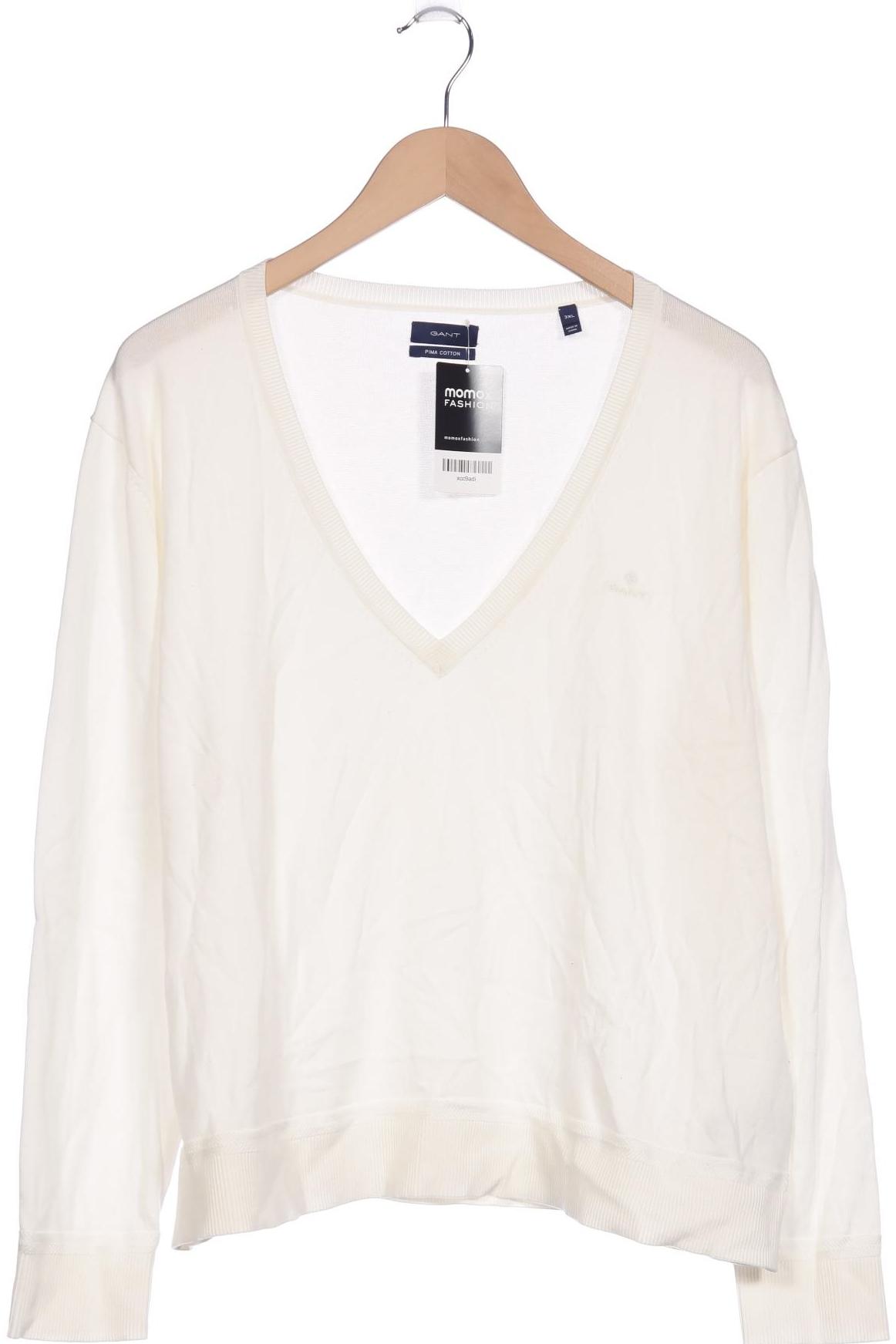 

Gant Damen Pullover, weiß, Gr. 48