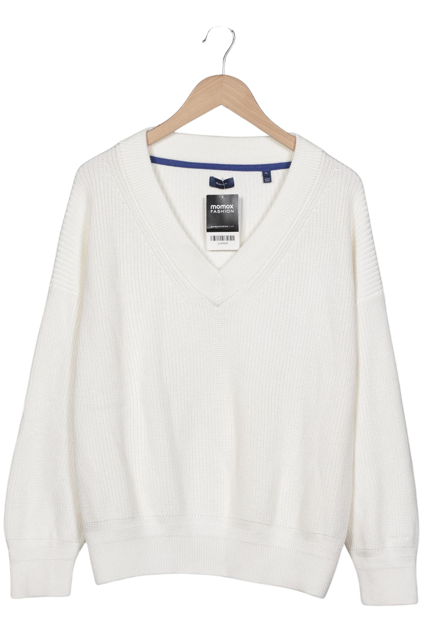 

Gant Damen Pullover, weiß, Gr. 44
