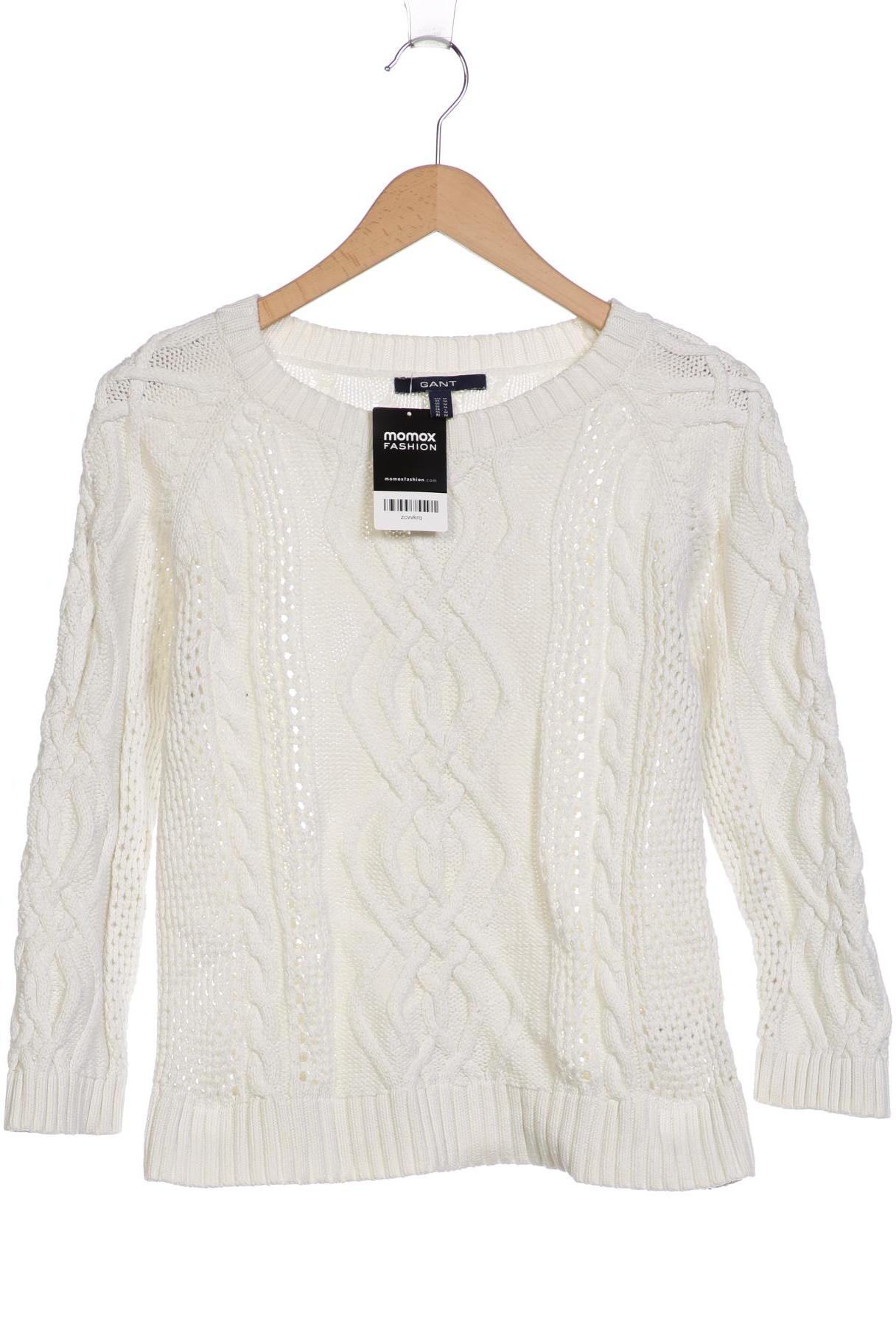

Gant Damen Pullover, weiß, Gr. 38