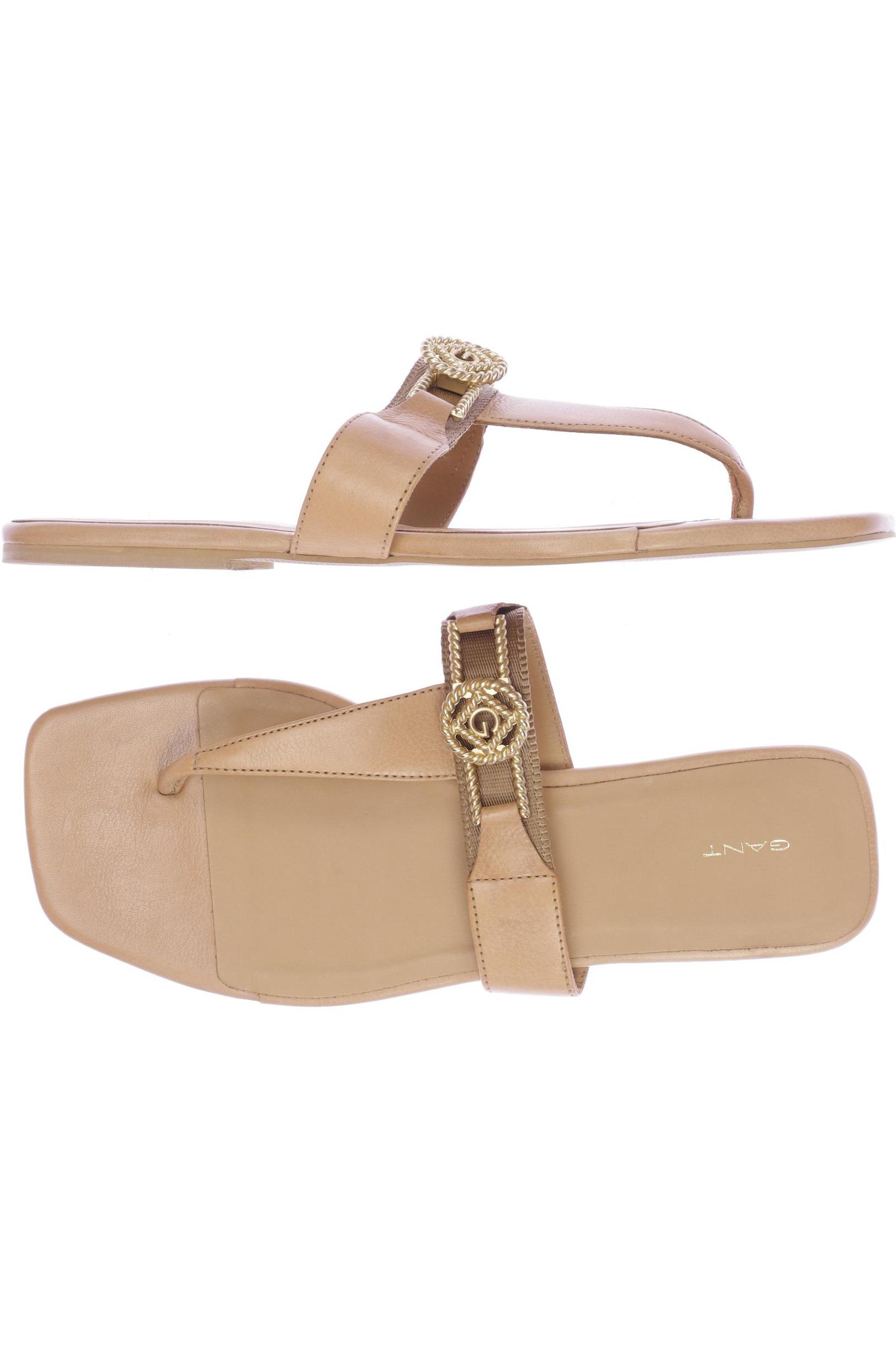 

Gant Damen Sandale, beige, Gr. 39