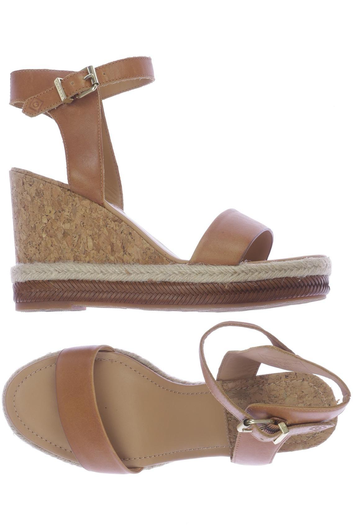 

Gant Damen Sandale, beige, Gr. 38