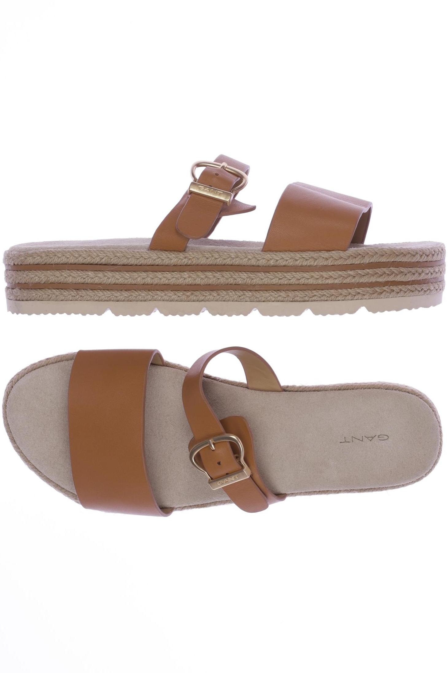 

Gant Damen Sandale, braun, Gr. 38