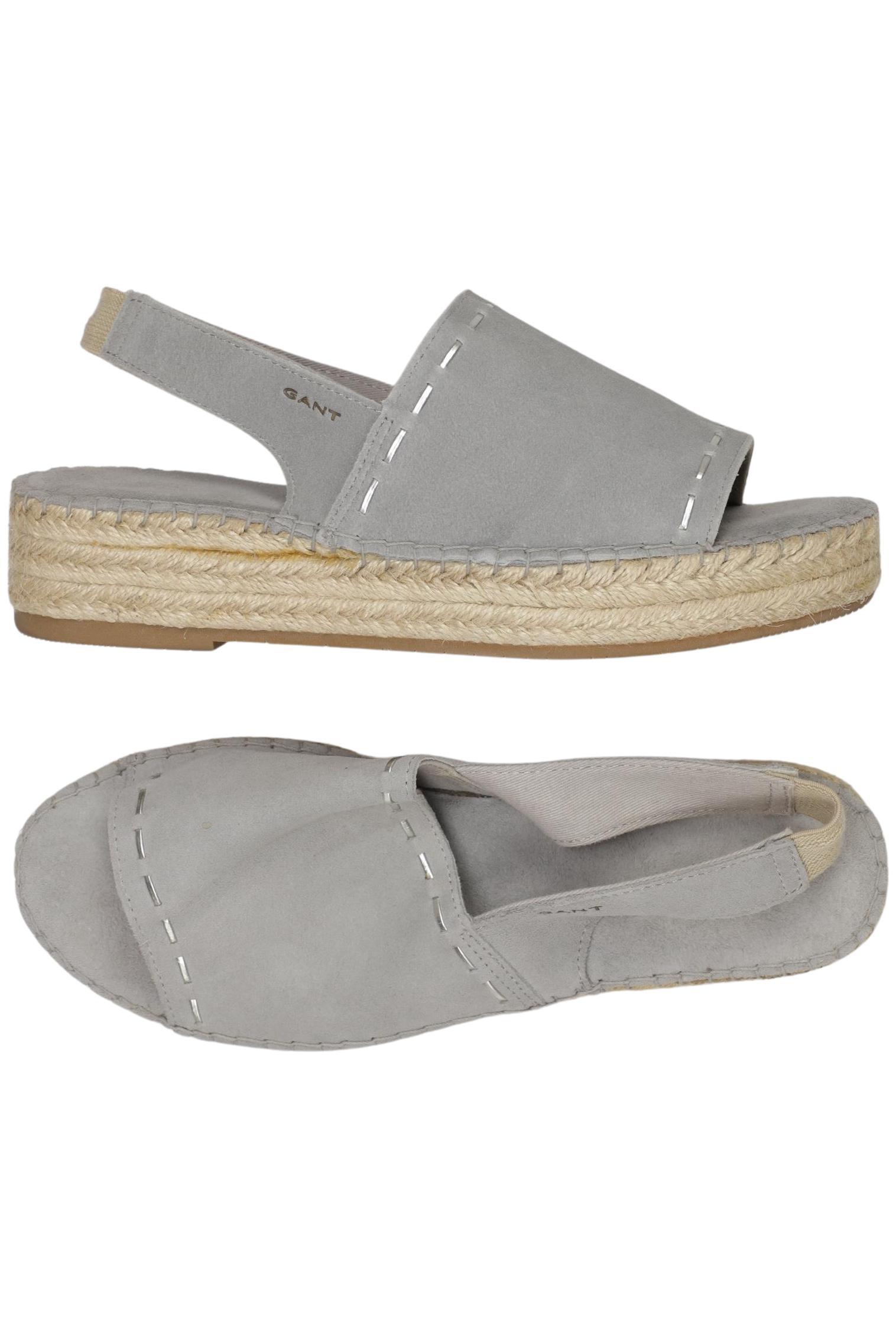 

Gant Damen Sandale, grau, Gr. 38